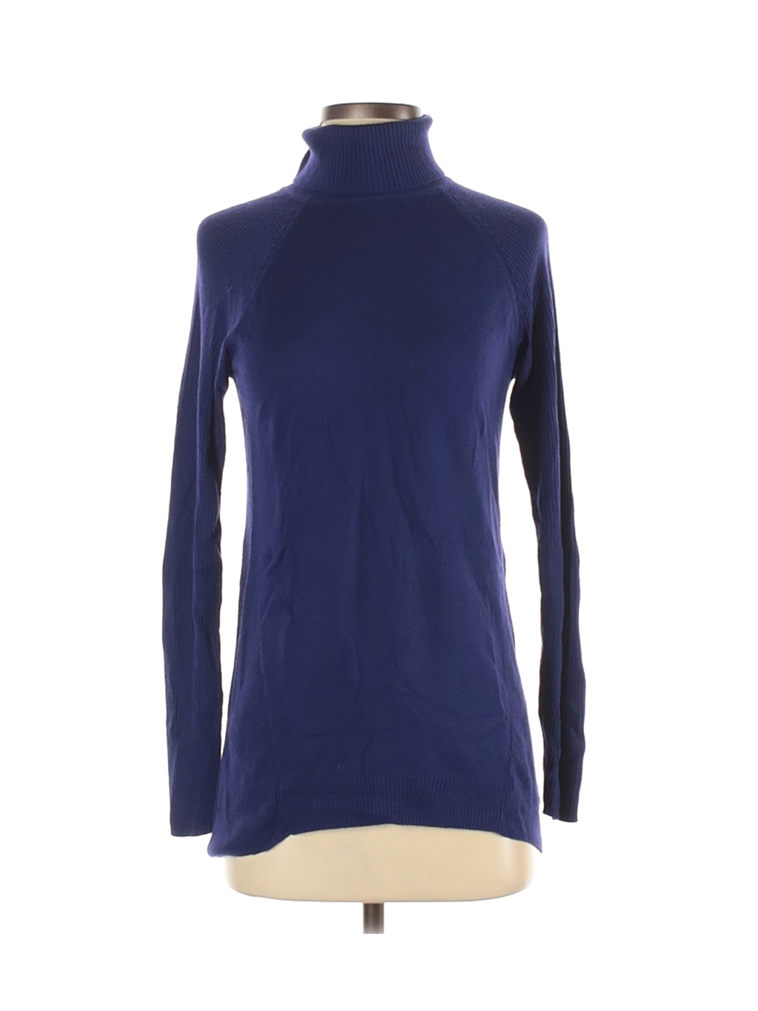 Apt. 9 Women Blue Turtleneck Sweater XS | eBay