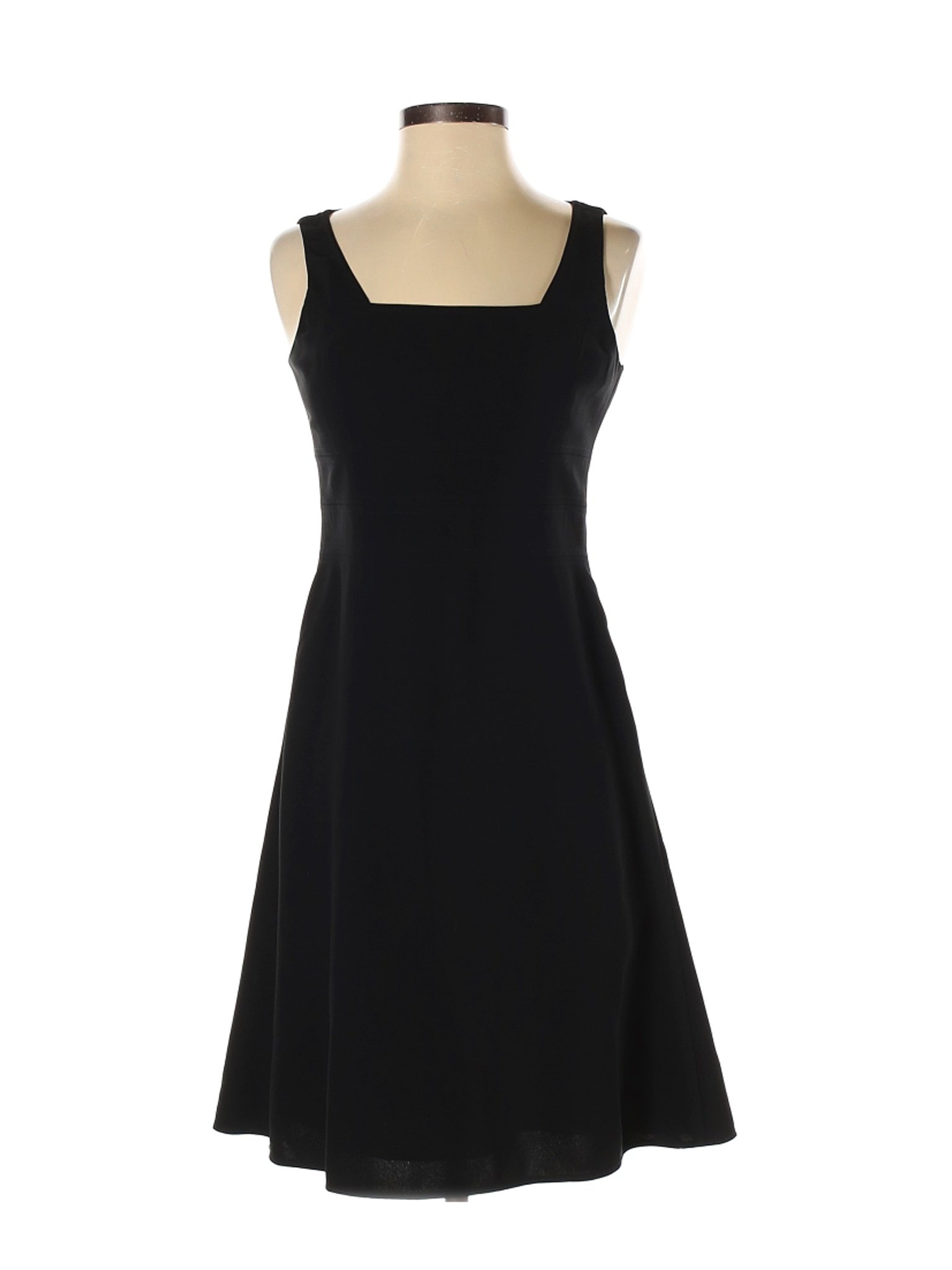 Ann Taylor Women Black Casual Dress 2 Petites | eBay