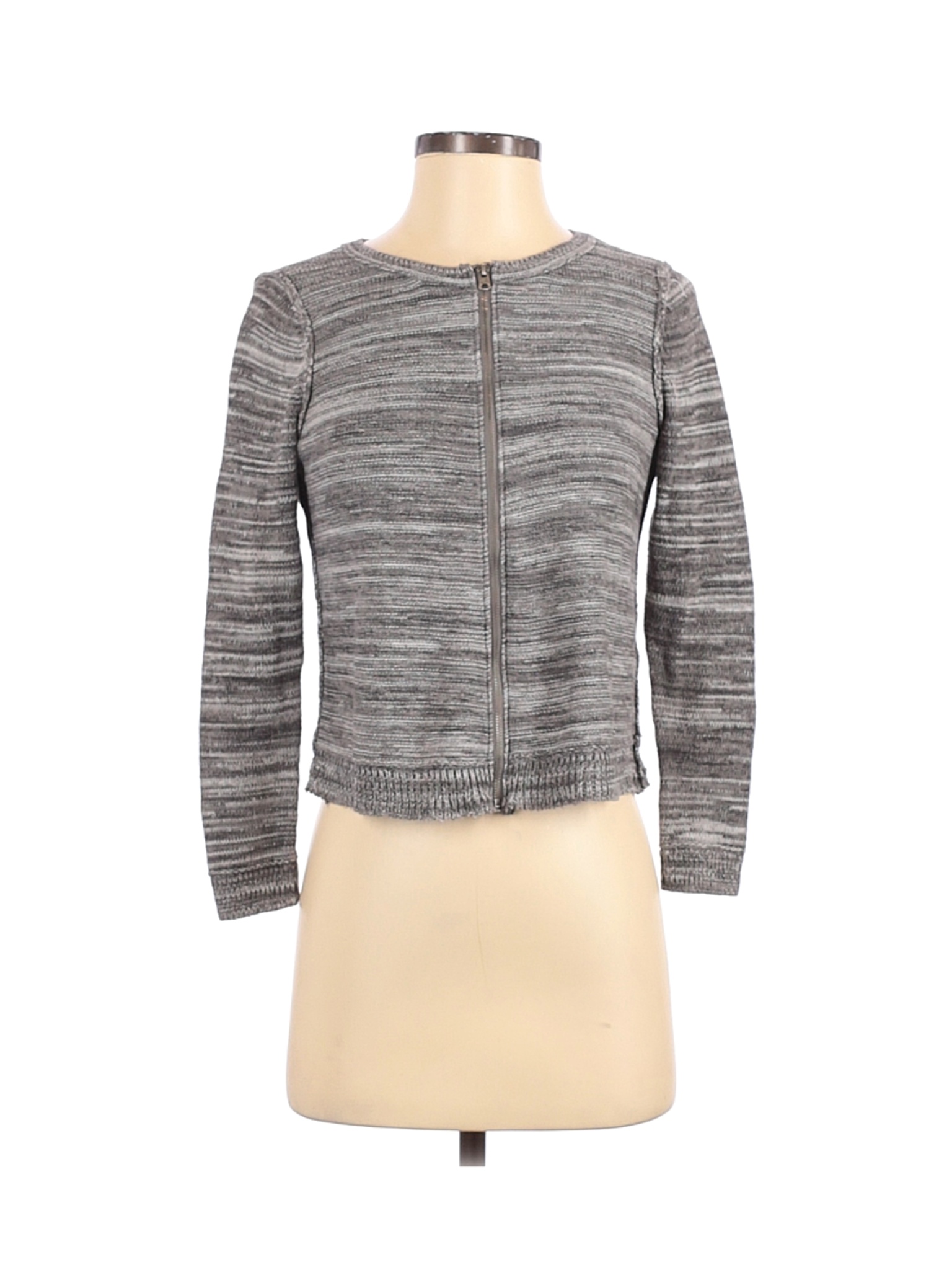 Abercrombie & Fitch Women Gray Jacket S | eBay