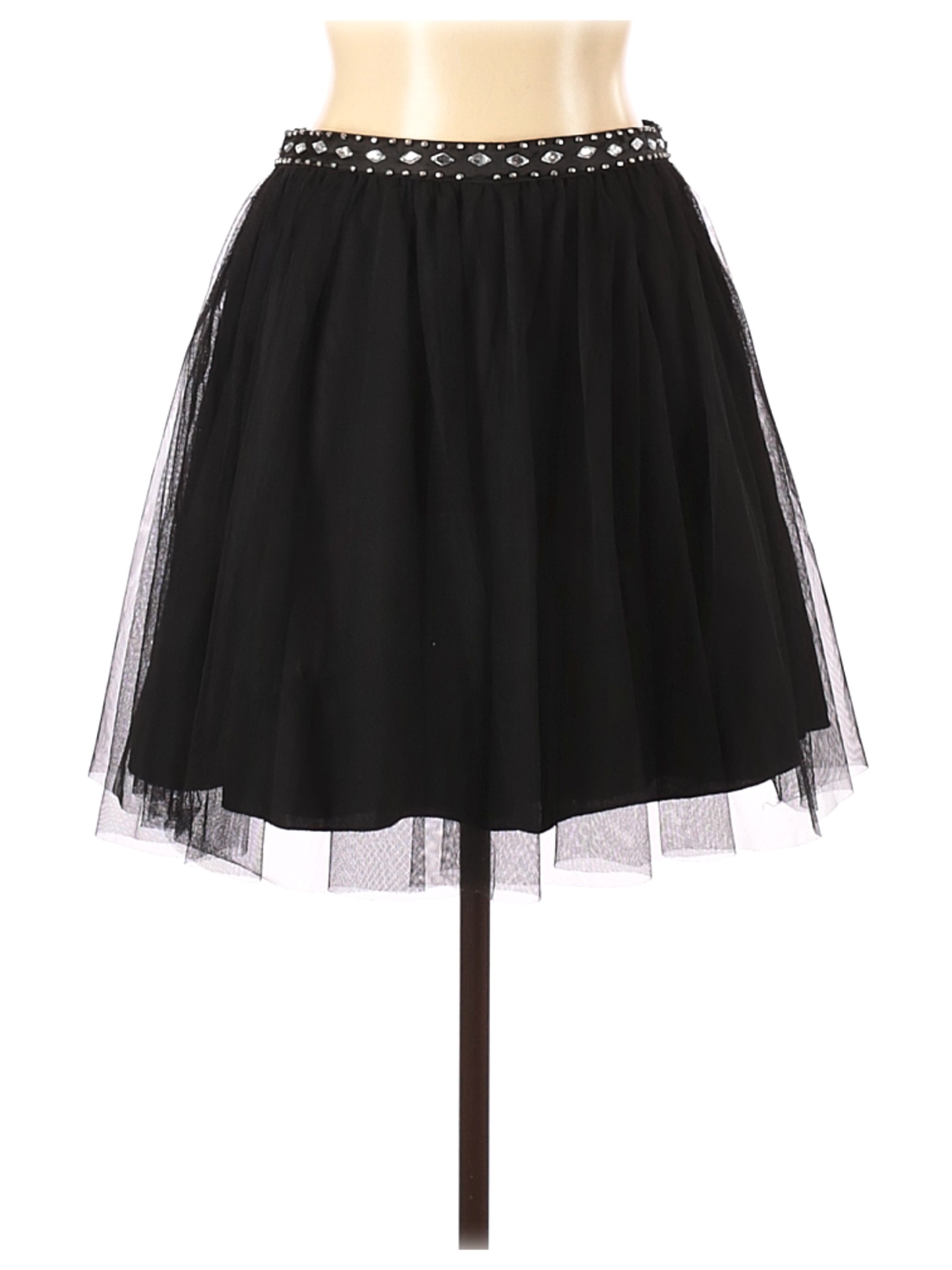 Sequin Hearts Women Black Casual Skirt 13 | eBay