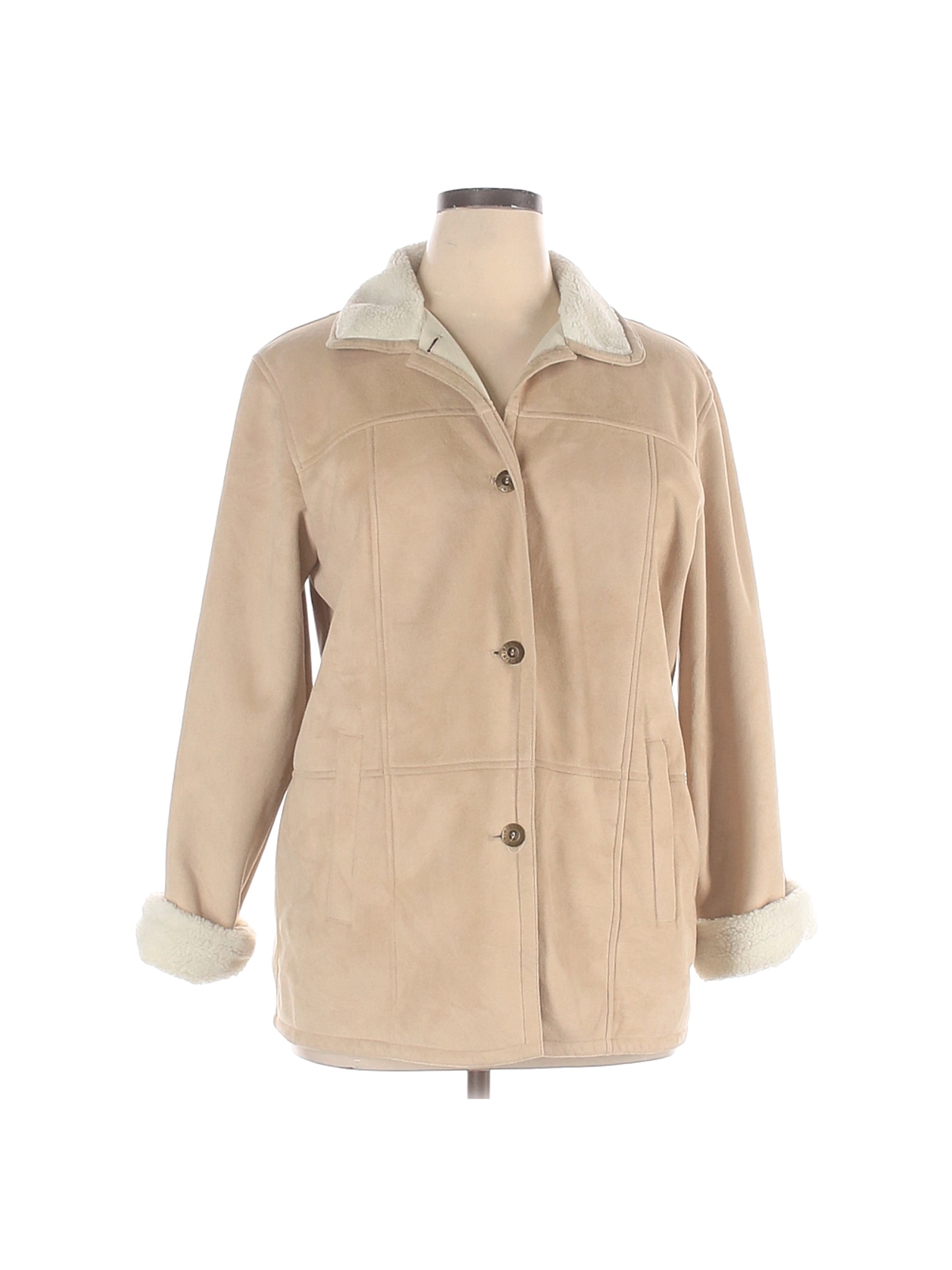Alfred Dunner Women Brown Jacket 14 | eBay