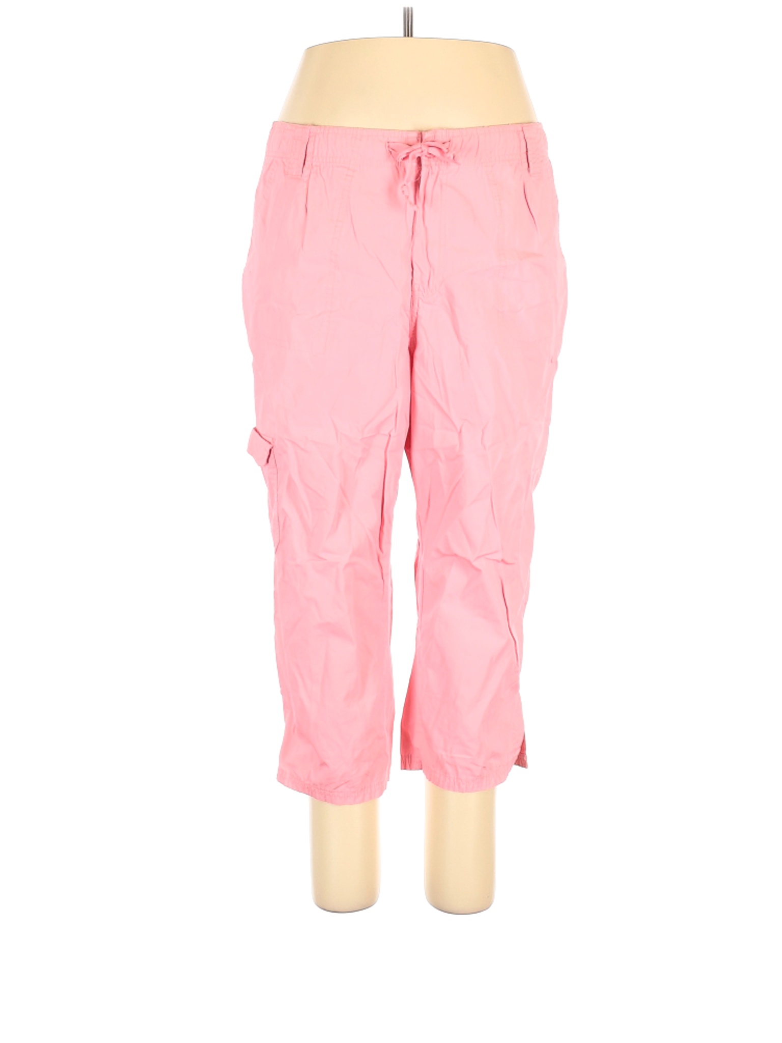 plus size pink cargo pants