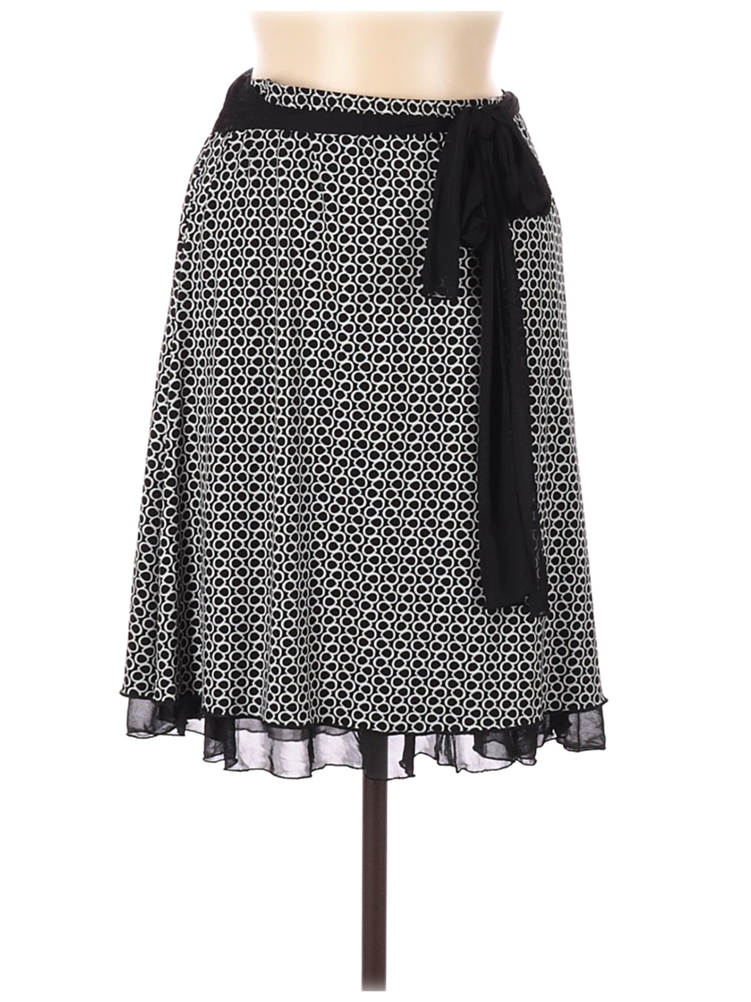 Wrapper Women Black Casual Skirt M | eBay