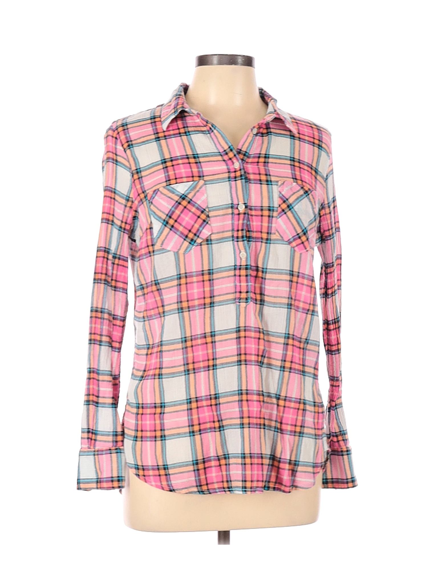 merona women's button down shirts