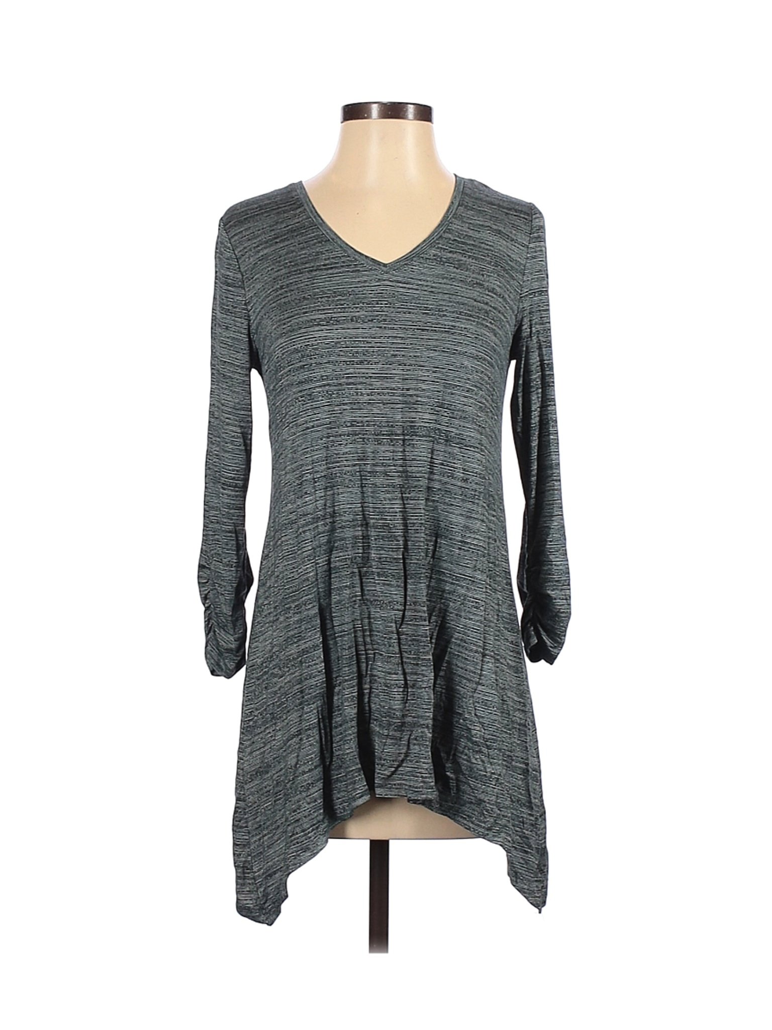 Apt. 9 Women Gray Long Sleeve T-Shirt XS | eBay