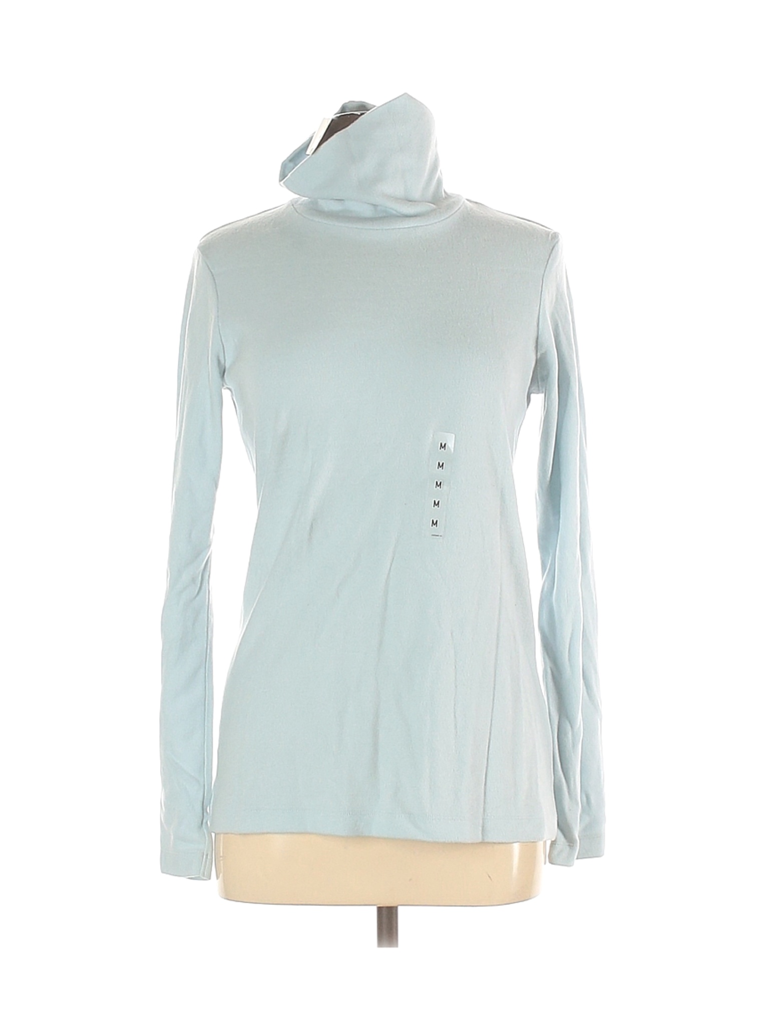  Uniqlo  Women Blue Turtleneck  Sweater M eBay