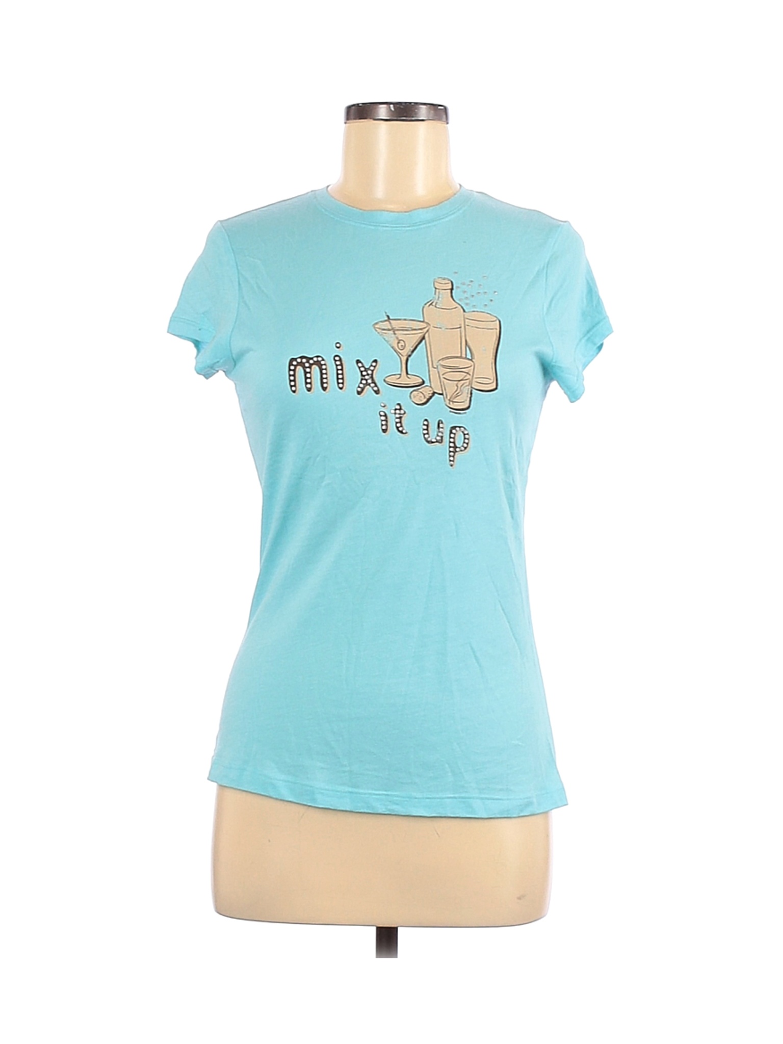Maurices Women Blue Short Sleeve T-Shirt M | eBay