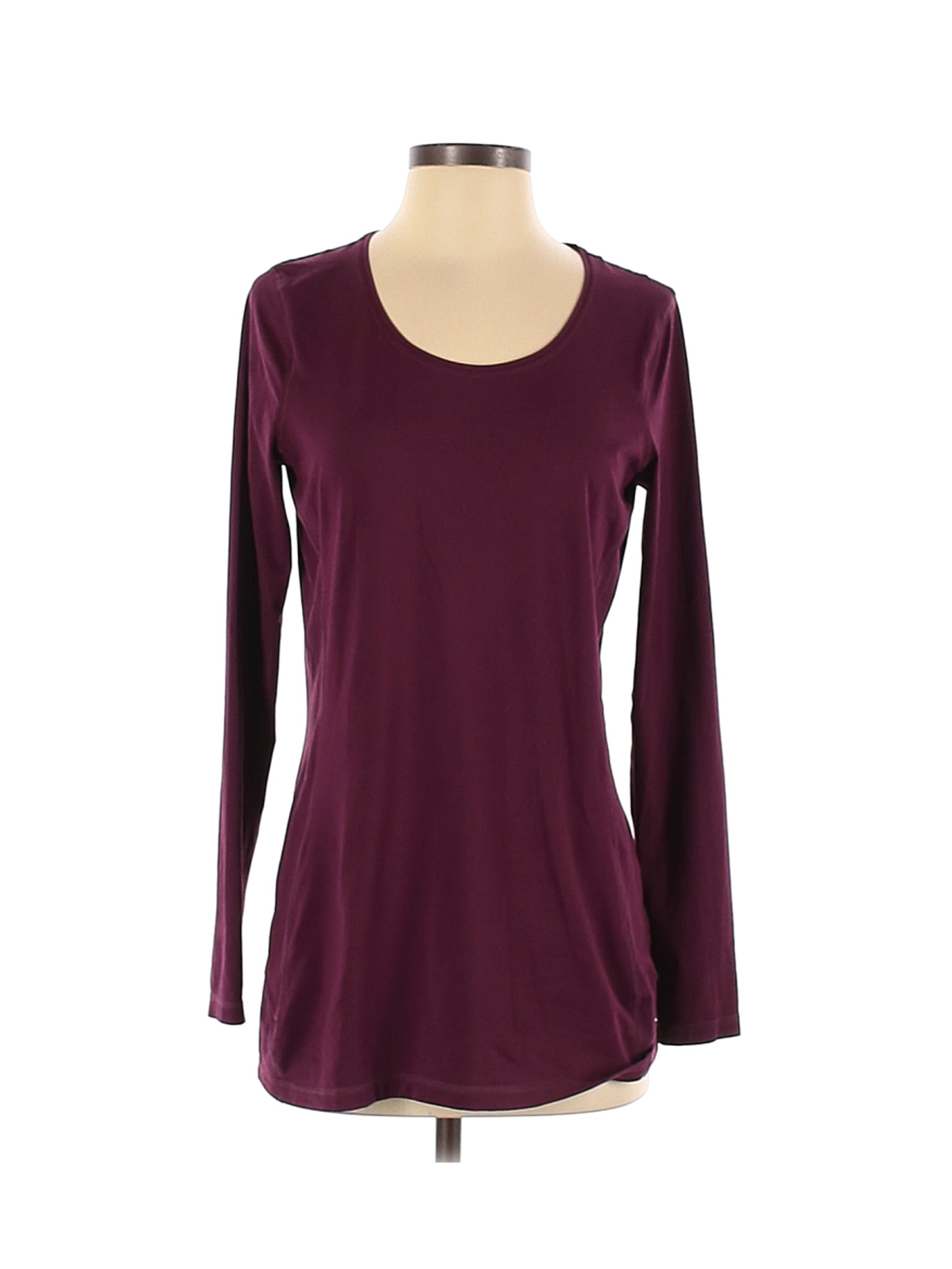 Lands' End Women Purple Long Sleeve T-Shirt XS | eBay