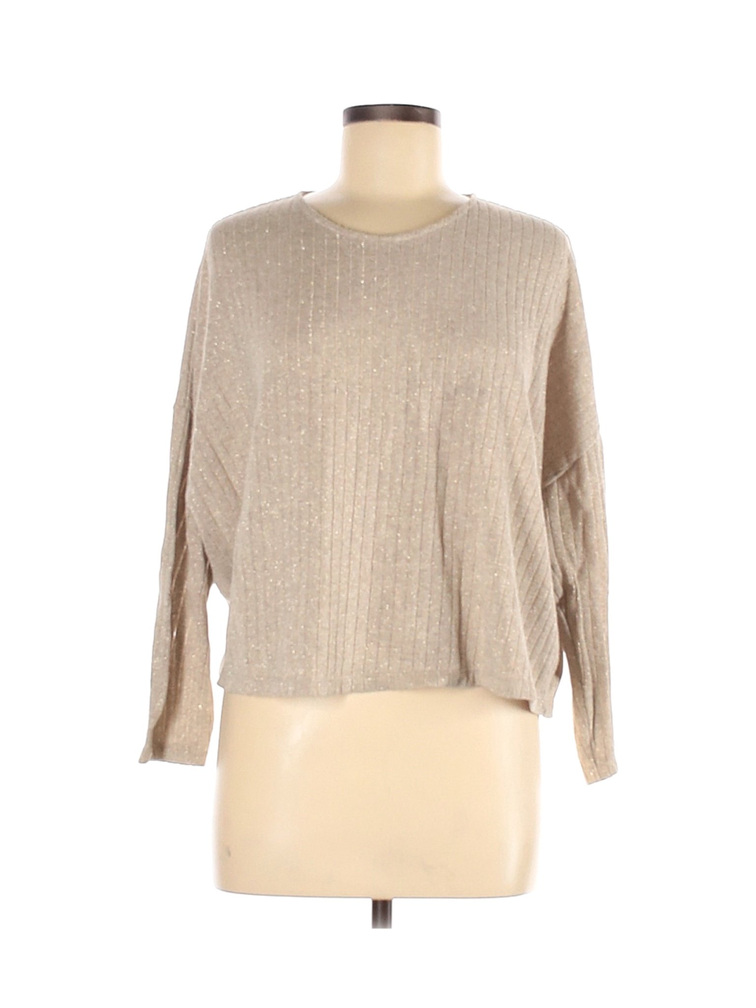 Zara Basic Women Brown Pullover Sweater M | eBay