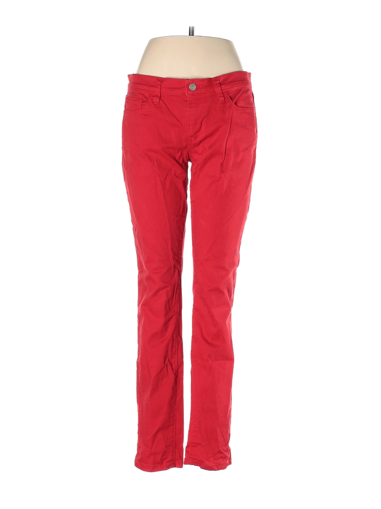 Ann Taylor LOFT Women Red Jeans 6 | eBay
