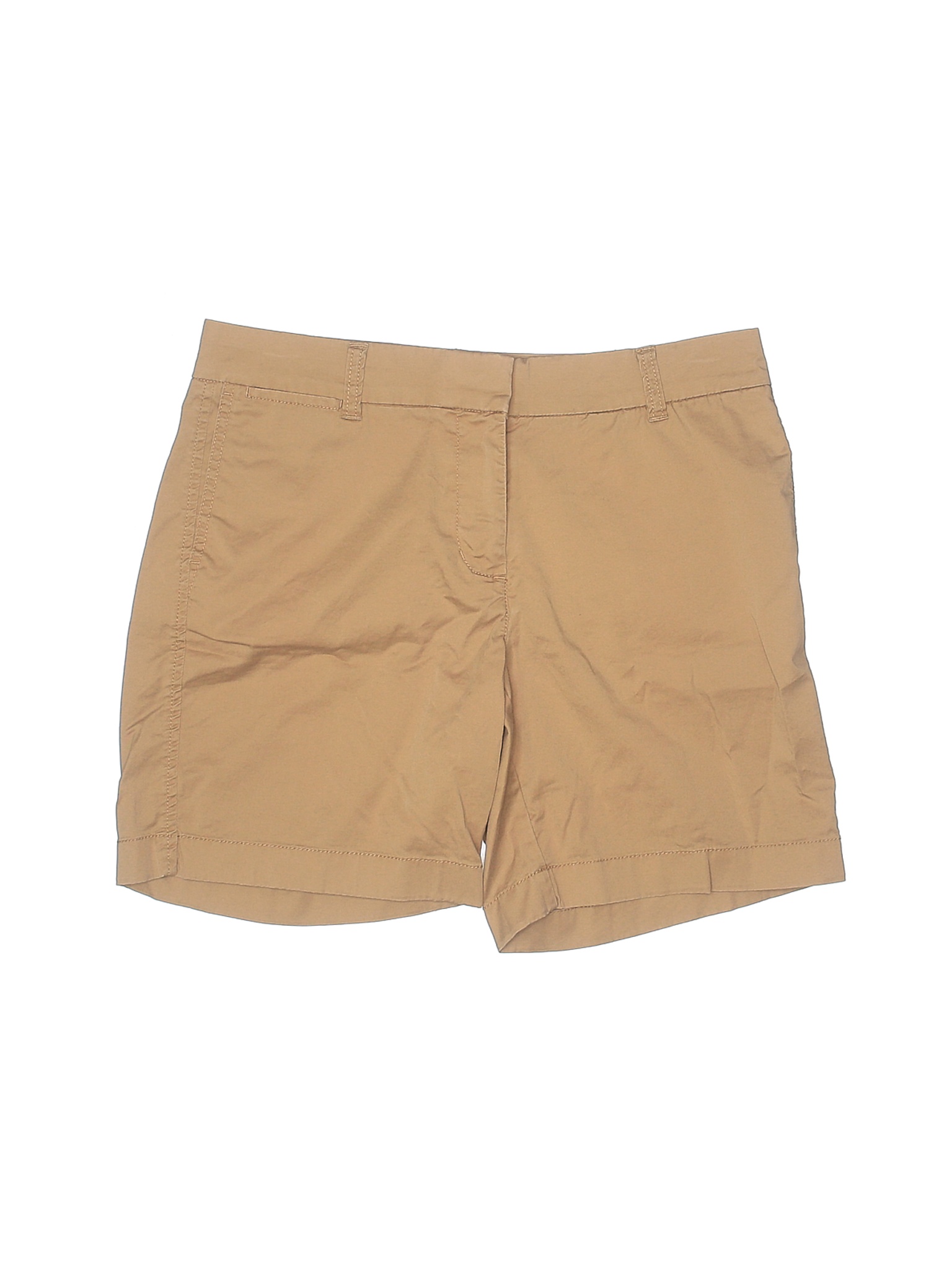 J.Crew Women Brown Khaki Shorts 6 | eBay