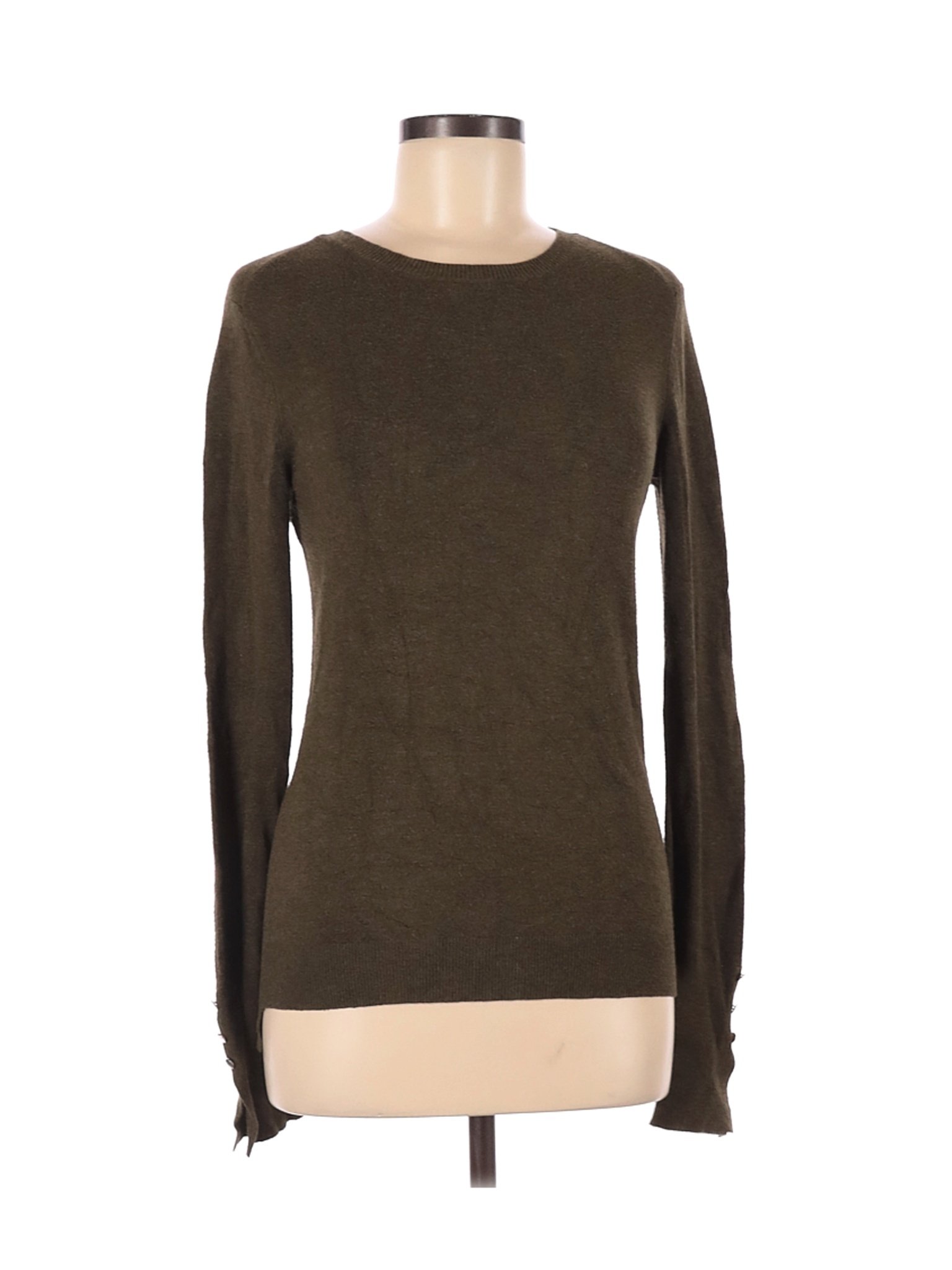 Zara Women Green Pullover Sweater M | eBay