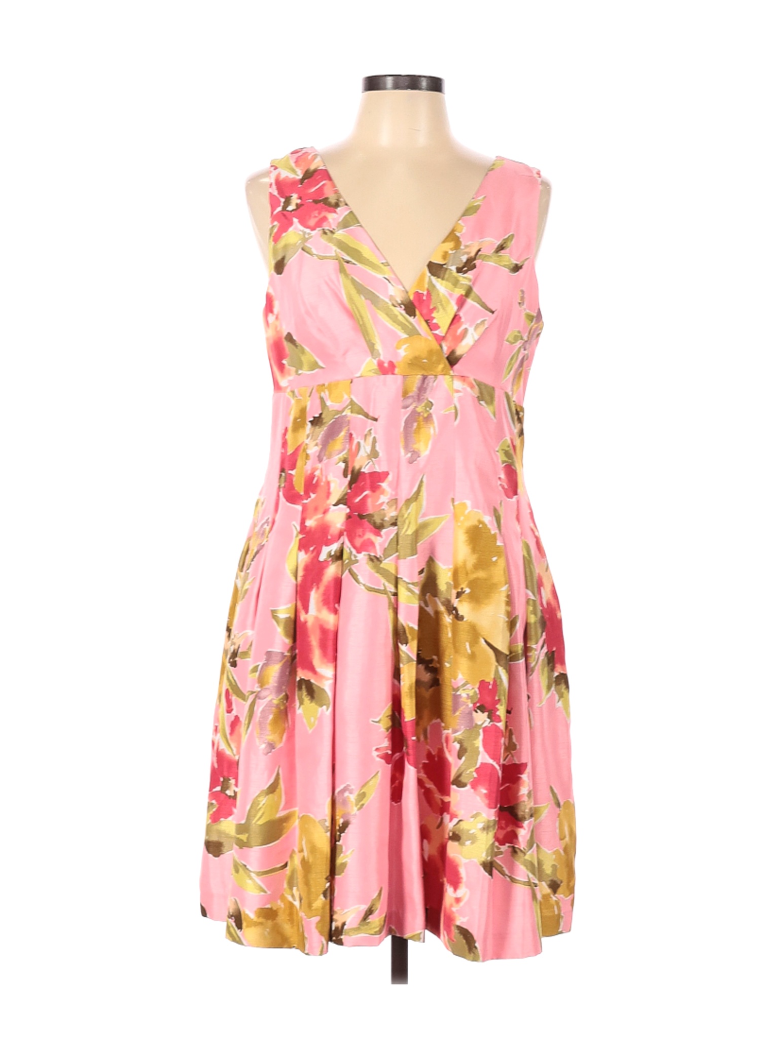 Perceptions Women Pink Casual Dress 12 Petites | eBay