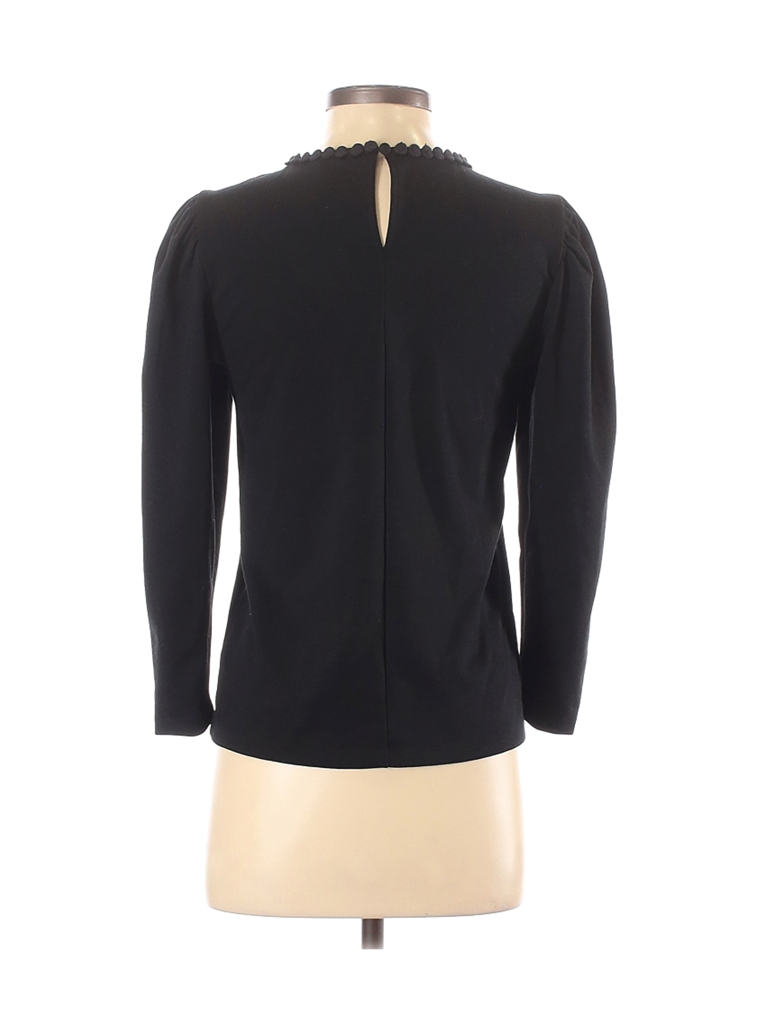 Ann Taylor Women Black Long Sleeve Top XS | eBay