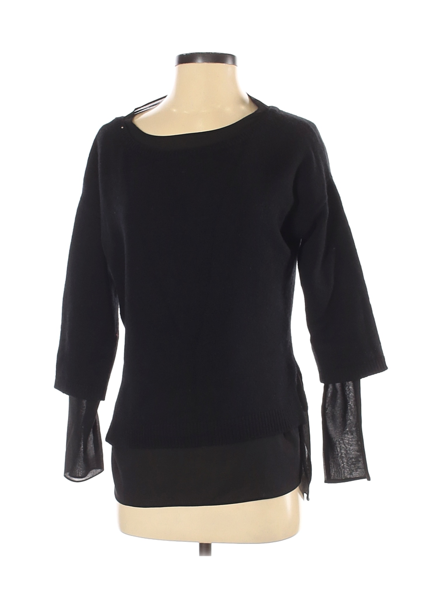 Ann Taylor Women Black Pullover Sweater S | eBay