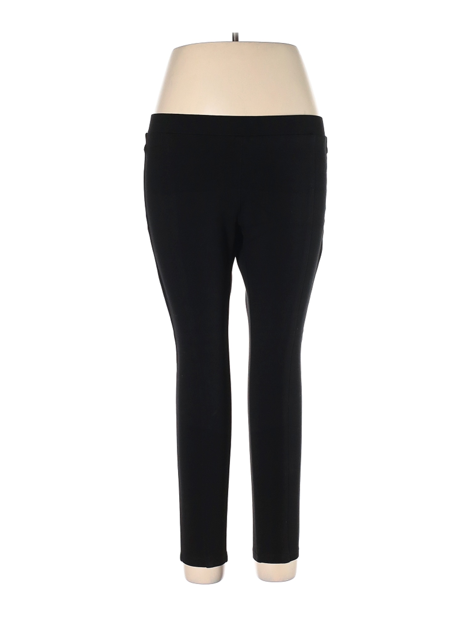 Matty M Women Black Casual Pants XXL | eBay