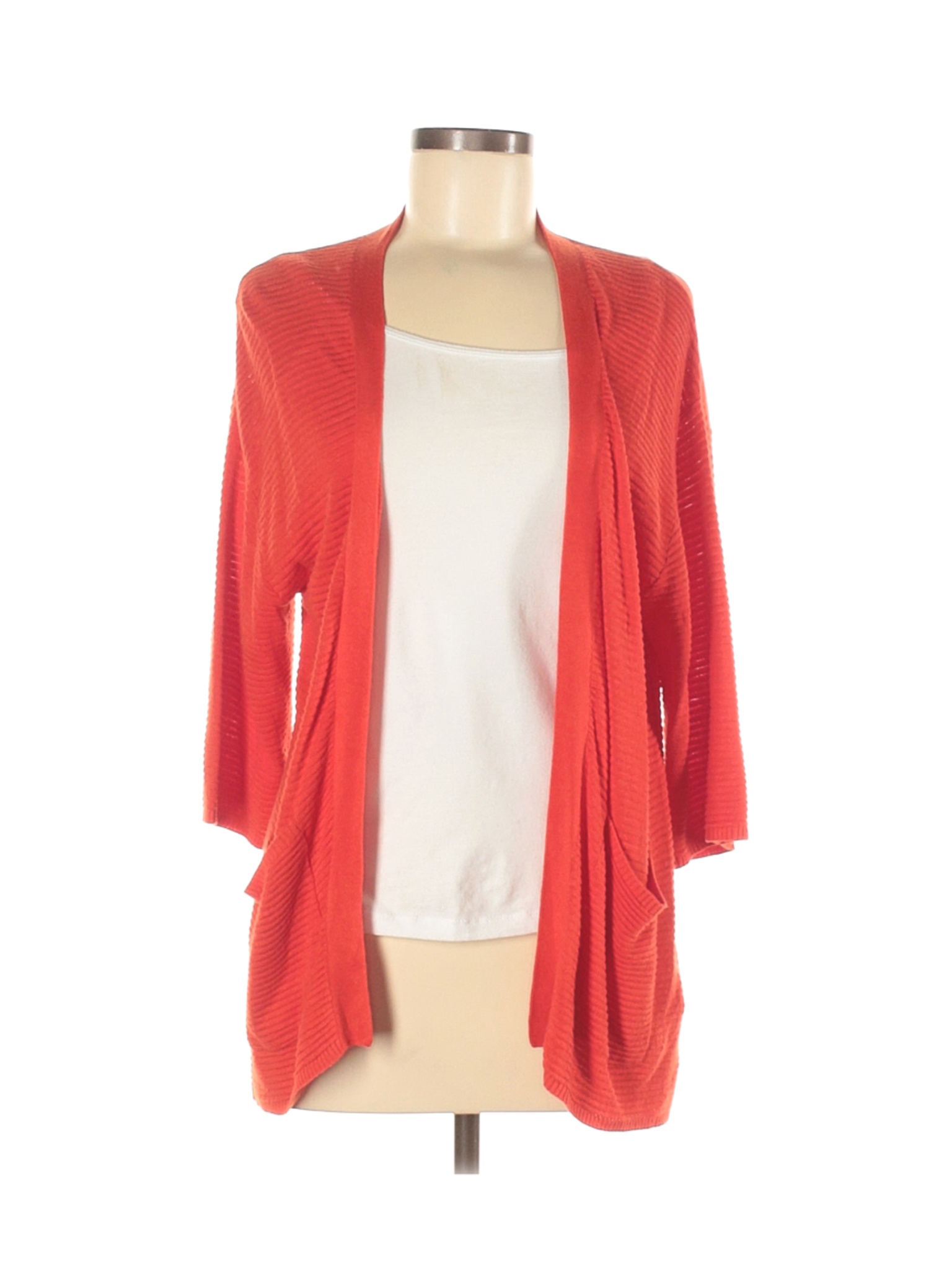 Ichi Women Red Cardigan M | eBay