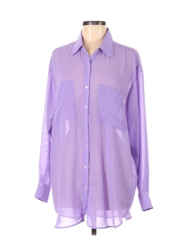 American Apparel Long Sleeve Blouse