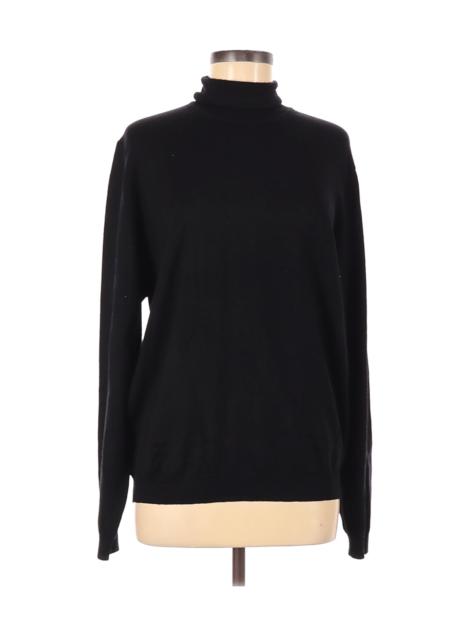 Brooks Brothers Women Black Turtleneck Sweater M | eBay
