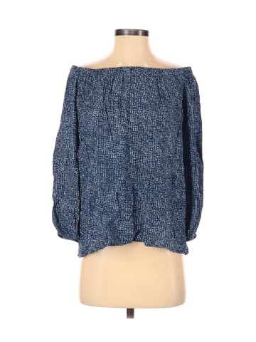 Velvet 3/4 Sleeve Blouse (view 1)