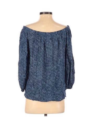 Velvet 3/4 Sleeve Blouse (view 2)