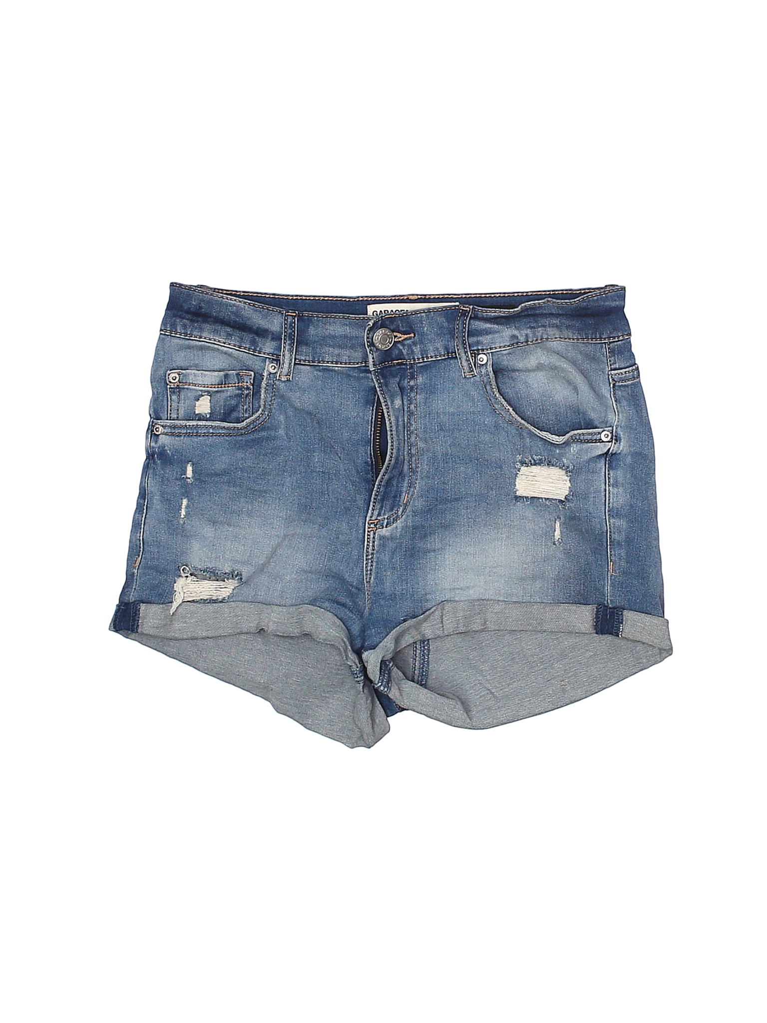 Garage Women Blue Denim Shorts 5 | eBay