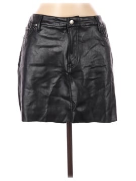 Love, Fire Faux Leather Skirt (view 1)