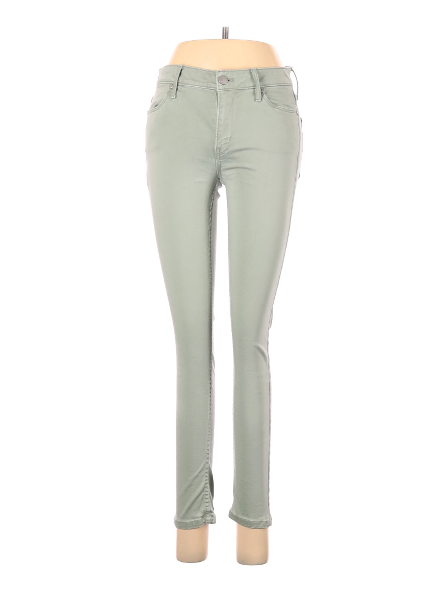 Calvin Klein Women Green Jeans 6 | eBay