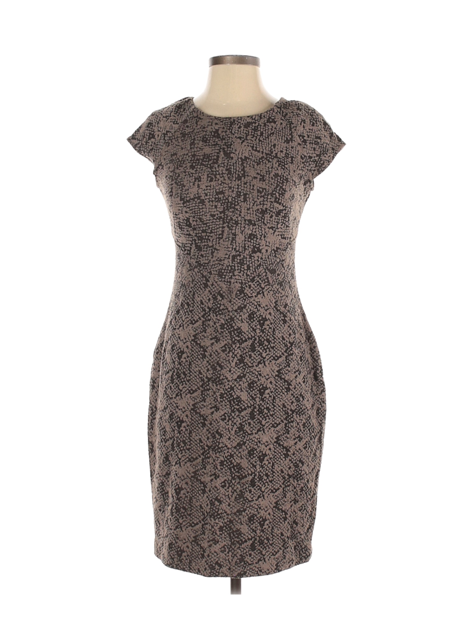 Calvin Klein Women Brown Casual Dress 2 | eBay