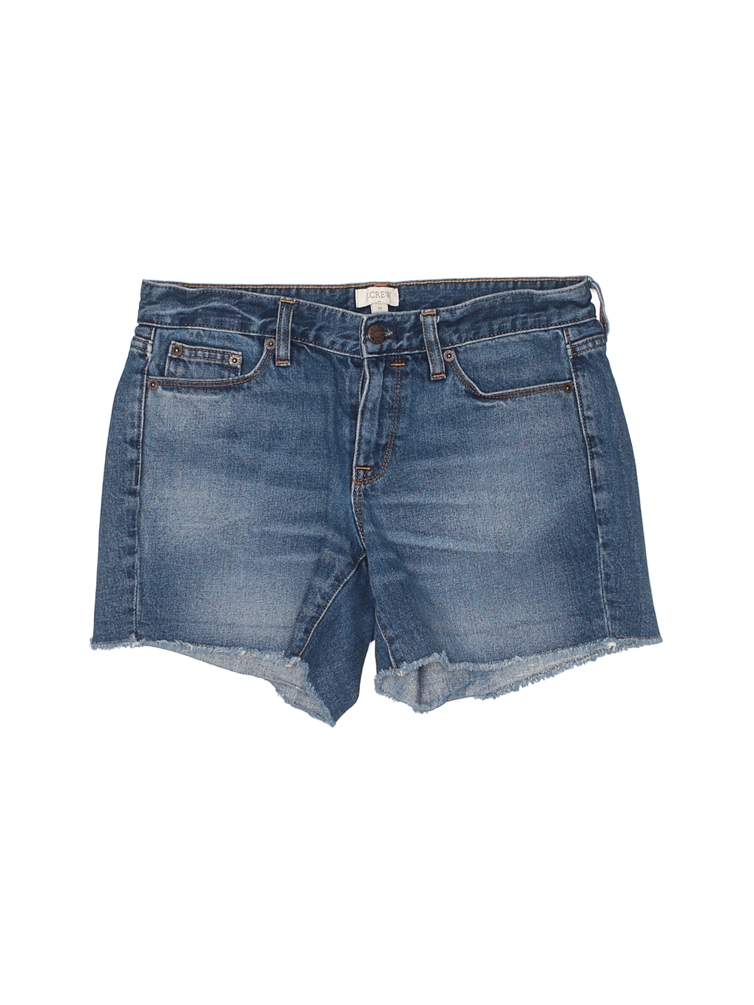 j crew factory denim shorts