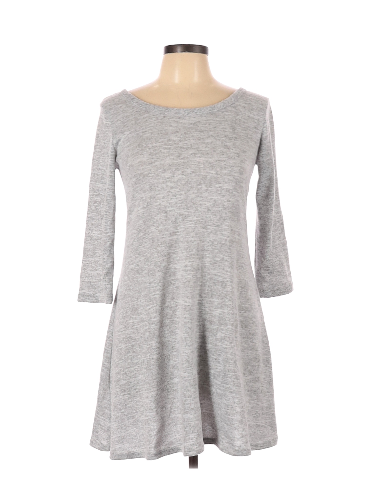 Olivia Rae Women Gray Casual Dress L | eBay