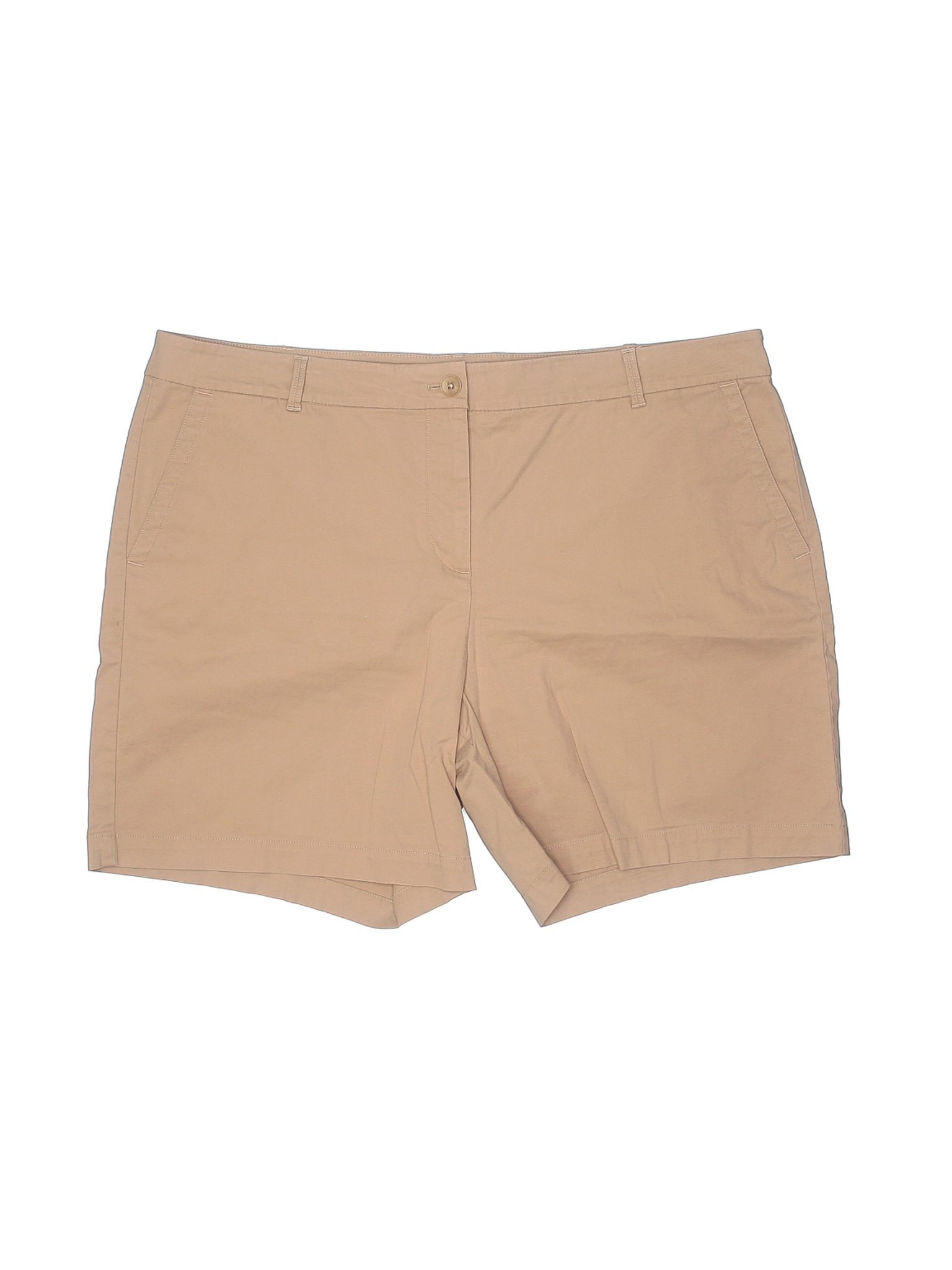 dark brown khaki shorts