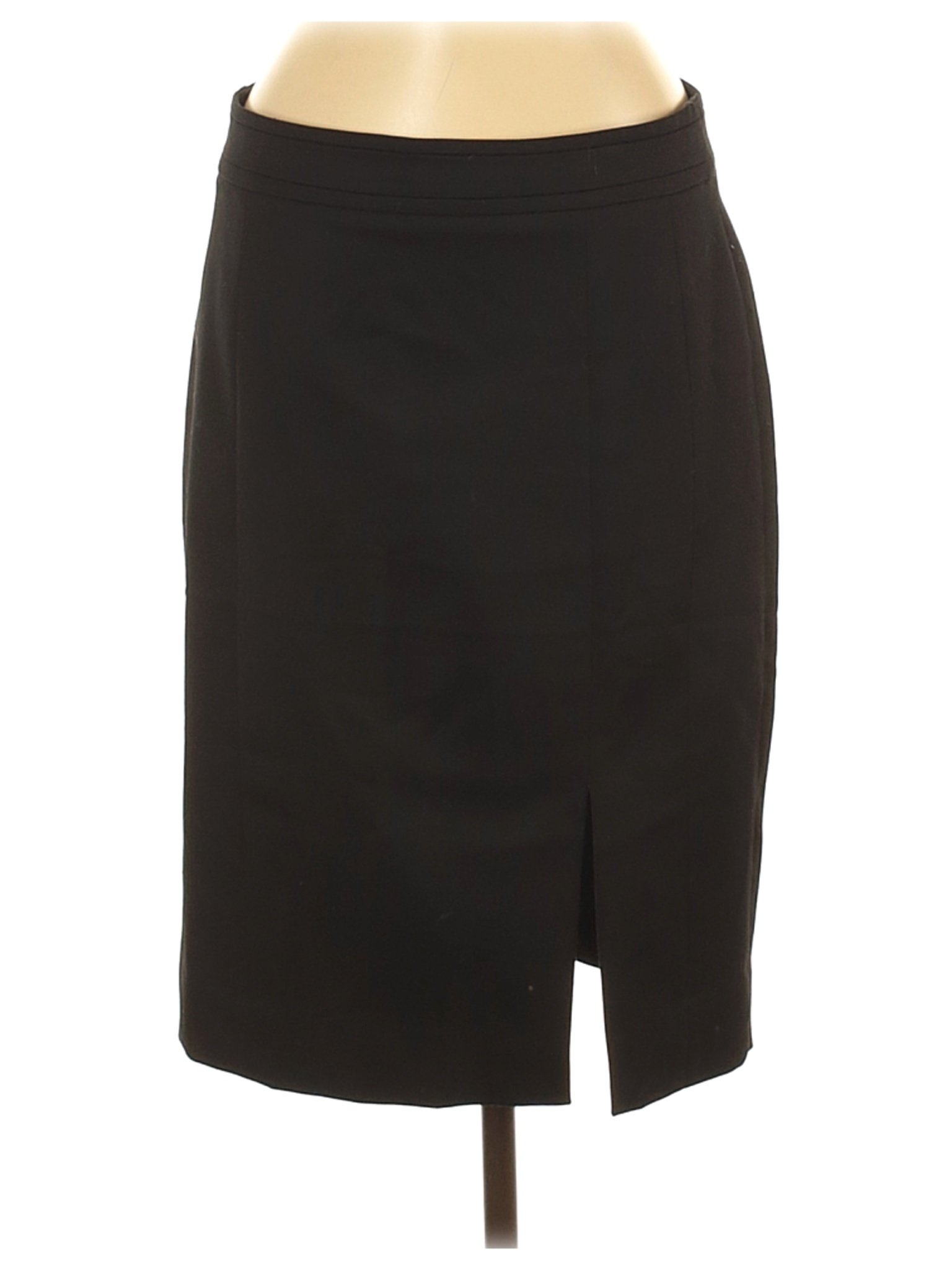 White House Black Market Women Black Casual Skirt 8 | eBay