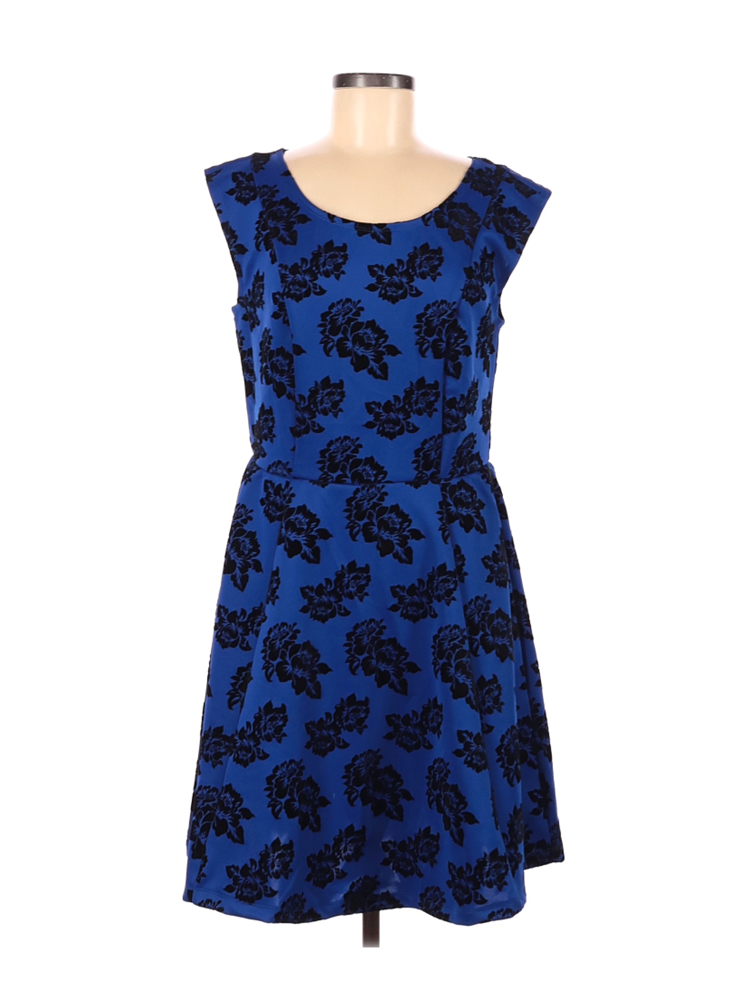 Le Chateau Women Blue Casual Dress L | eBay