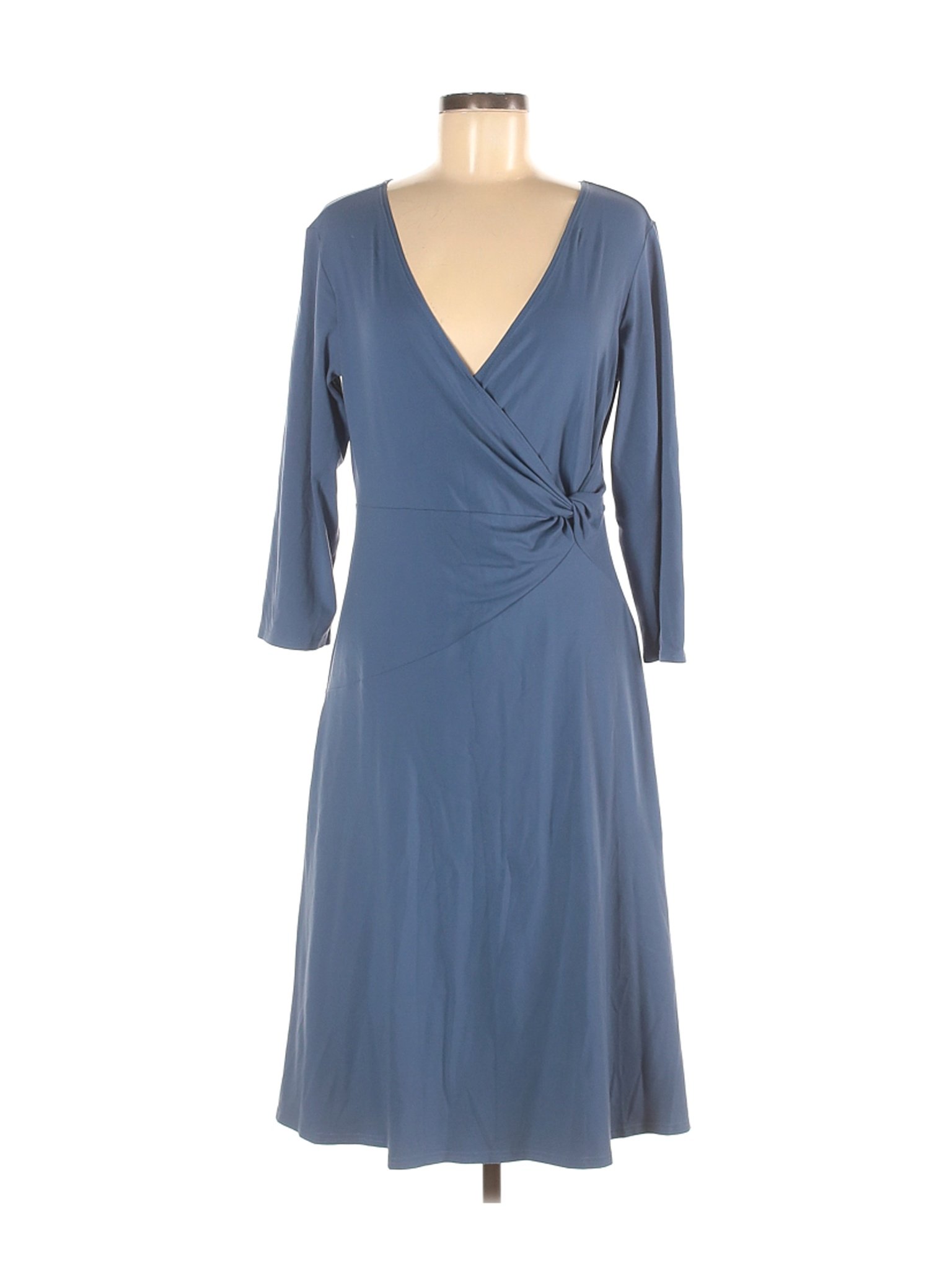 Travelsmith Women Blue Casual Dress M | eBay
