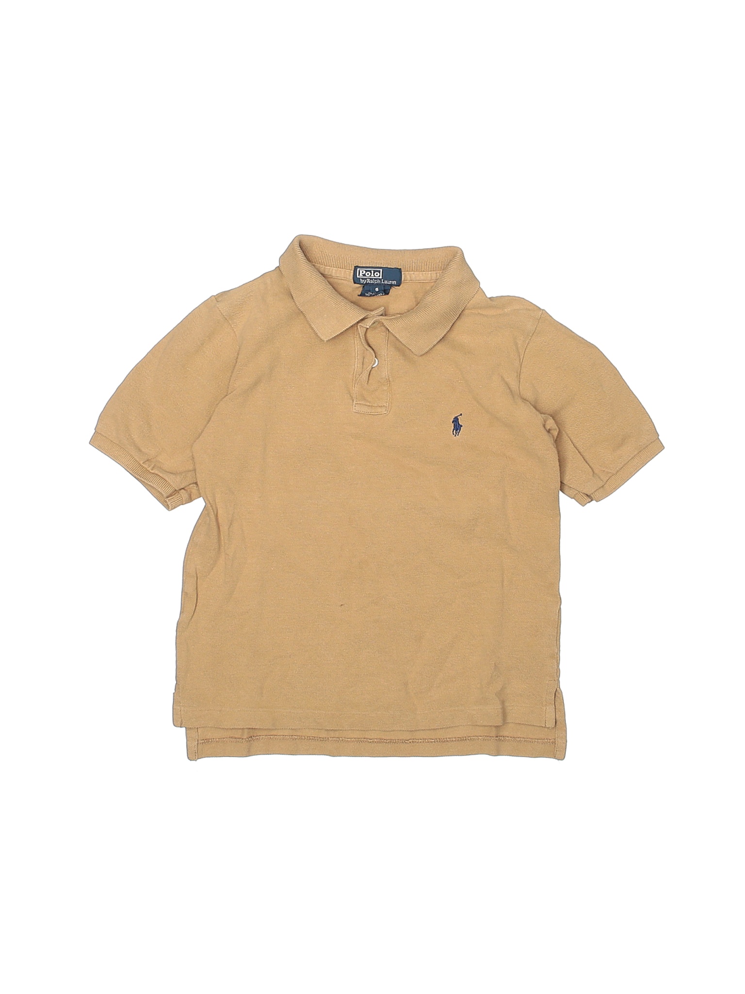 boys brown polo