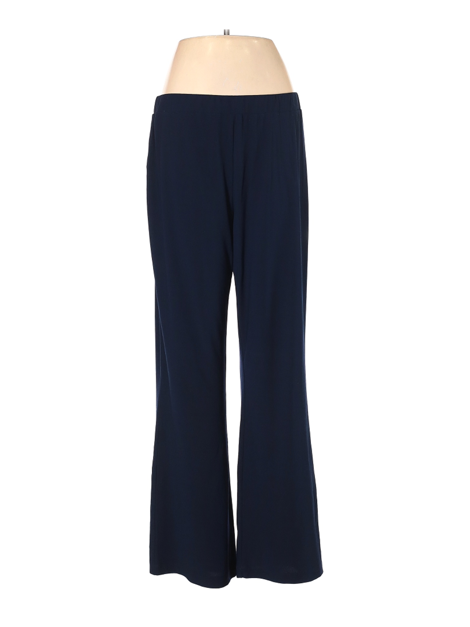 Susan Graver Women Blue Casual Pants M | eBay