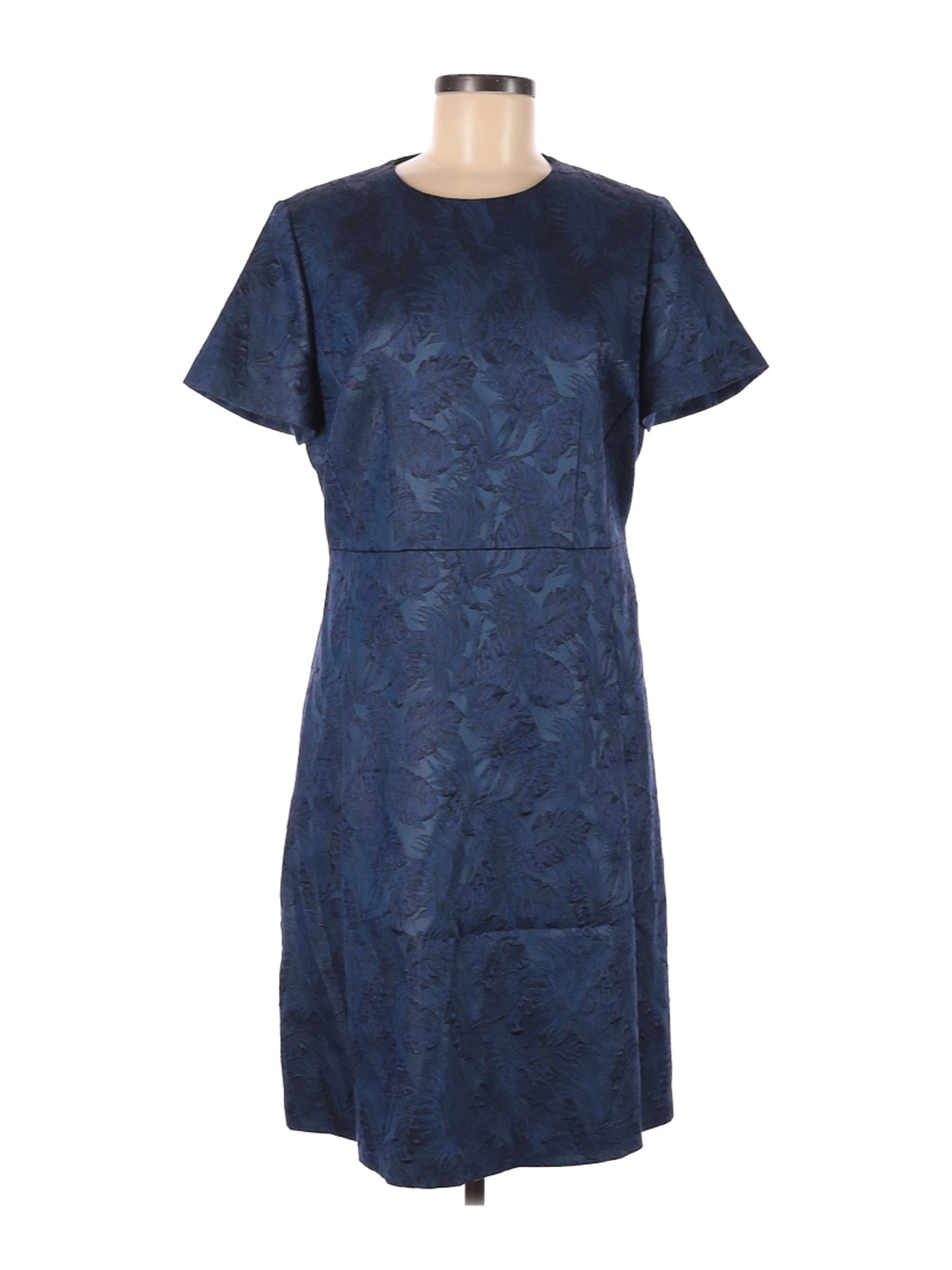 HUGO by HUGO BOSS Women Blue Casual Dress 12 | eBay