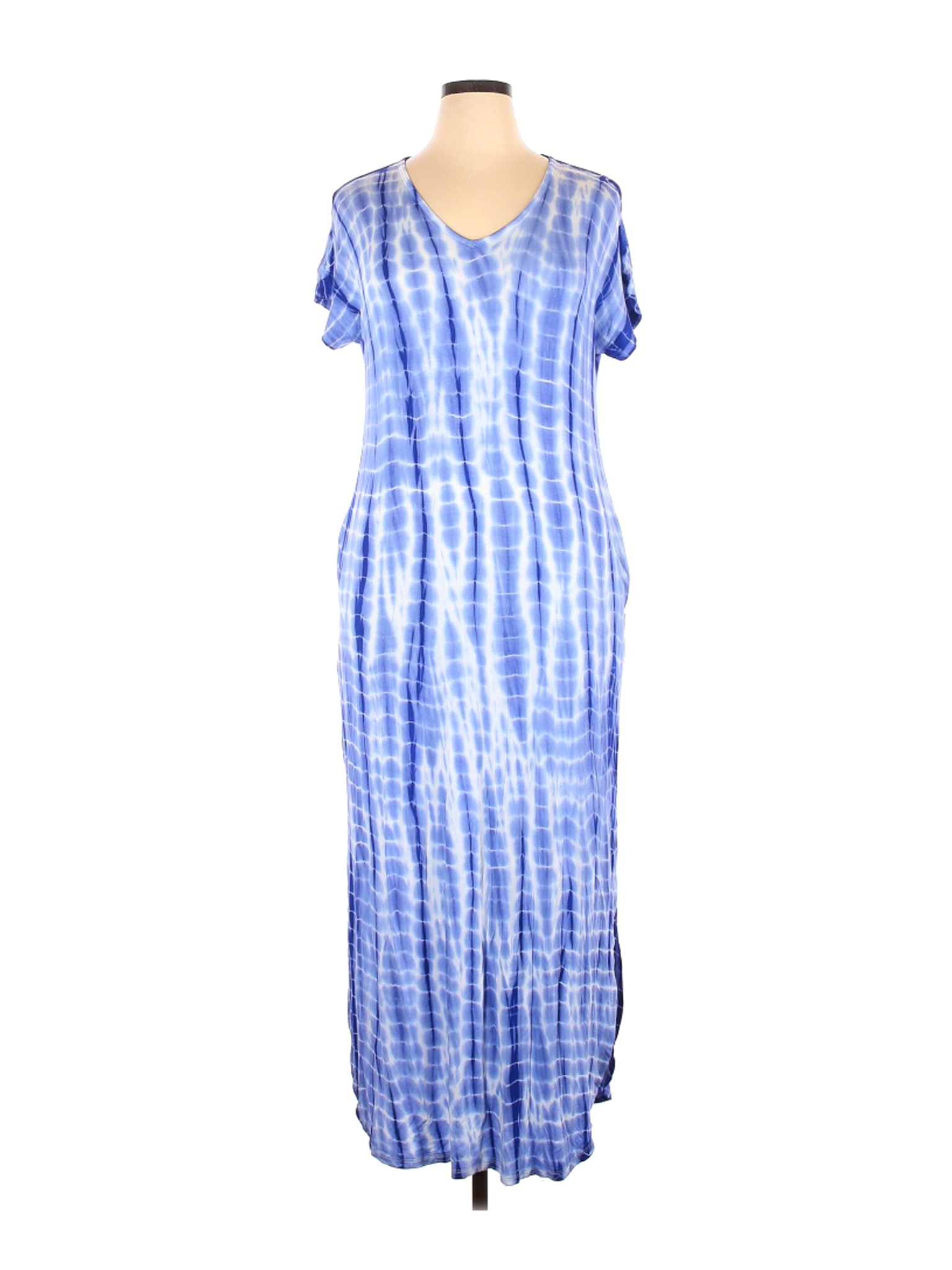 Philosophy Republic Clothing Women Blue Casual Dress XL | eBay