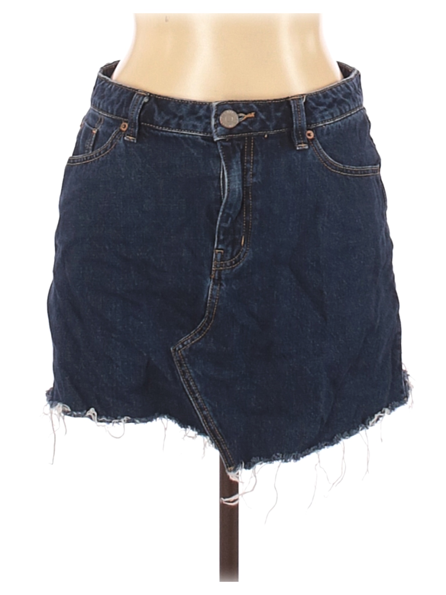 BDG Women Blue Denim Skirt L | eBay