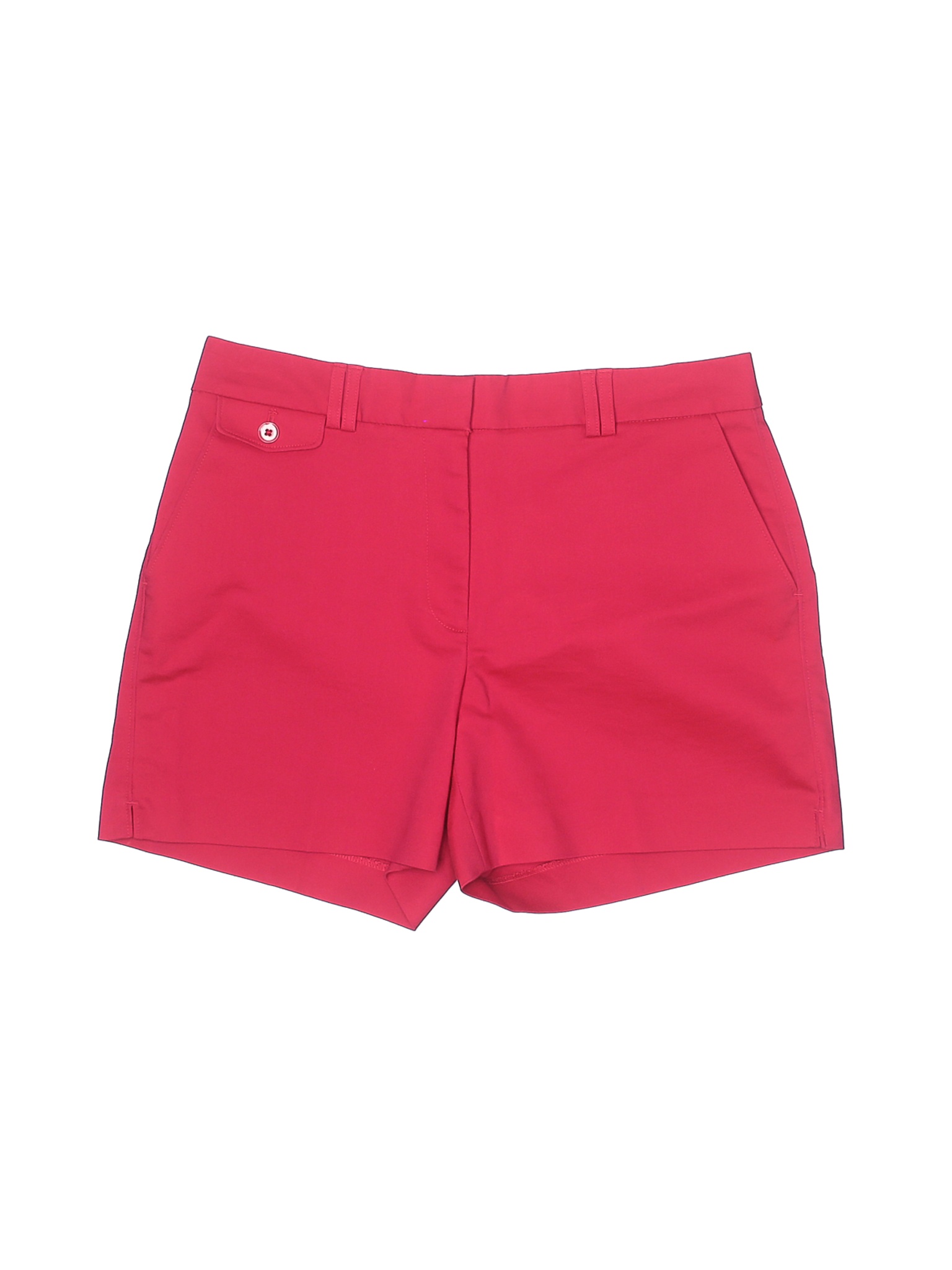 red dressy shorts