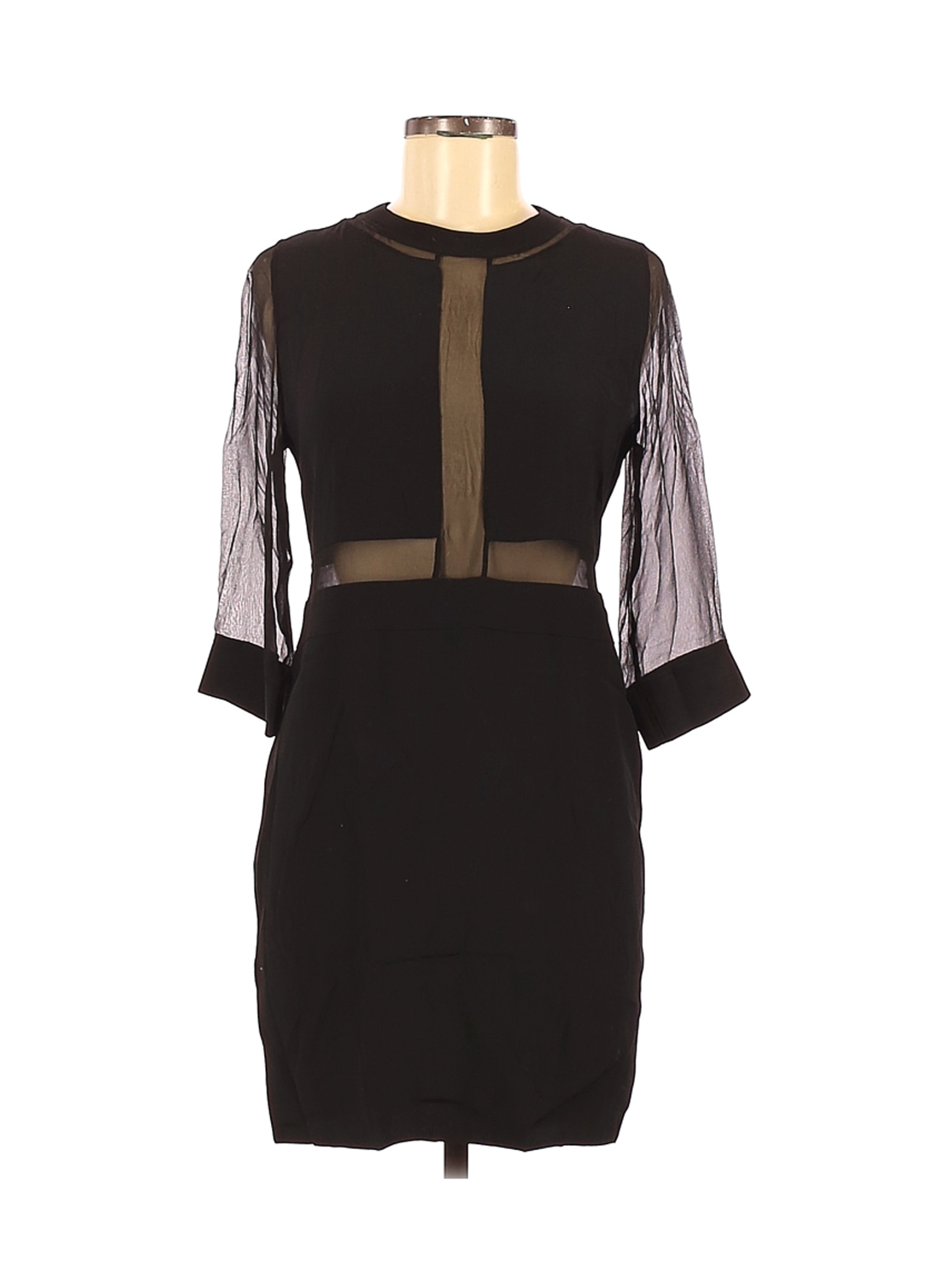 IRO Women Black Casual Dress 38 french | eBay