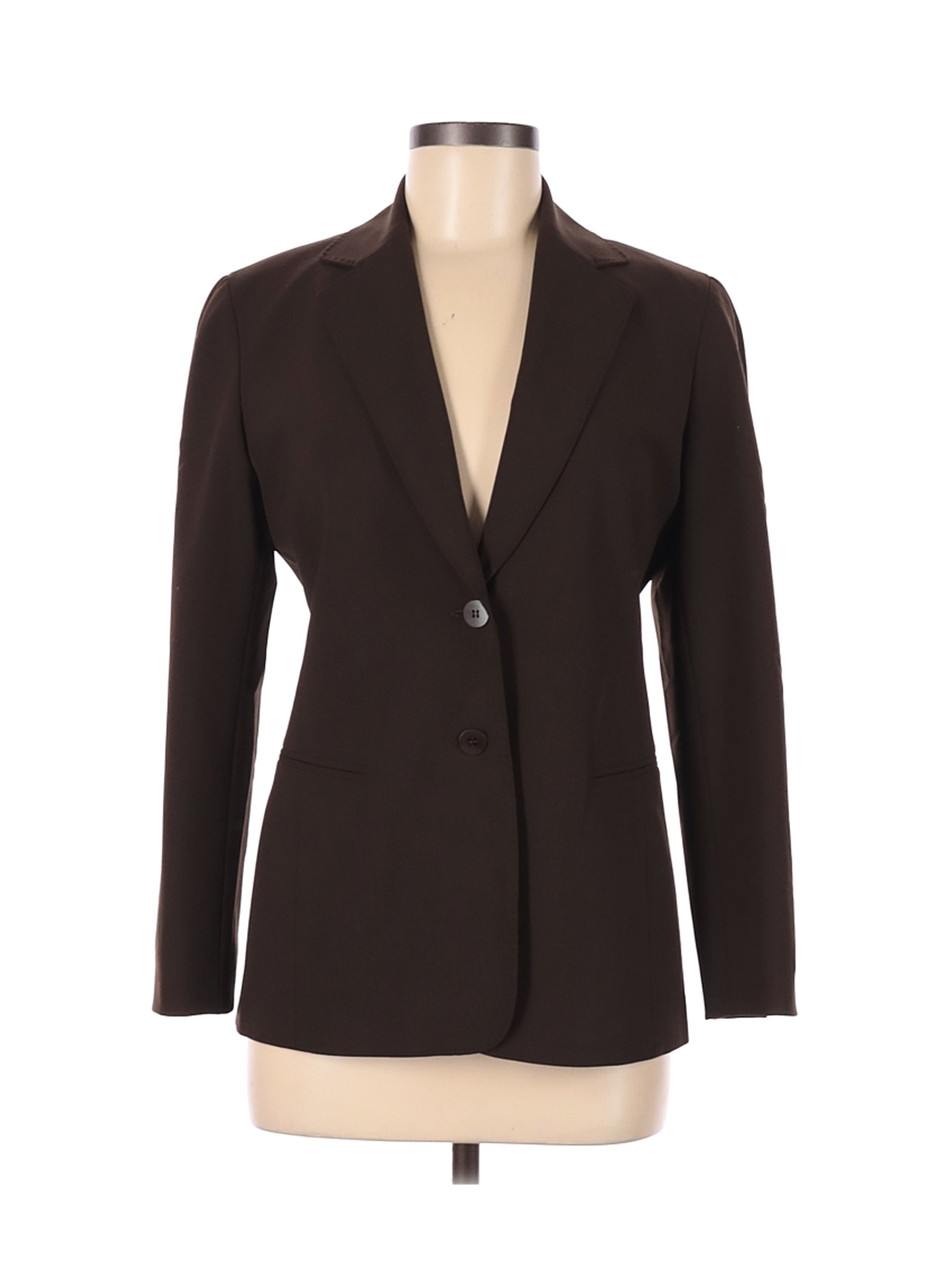 Lafayette 148 New York Women Brown Wool Blazer 2 | eBay