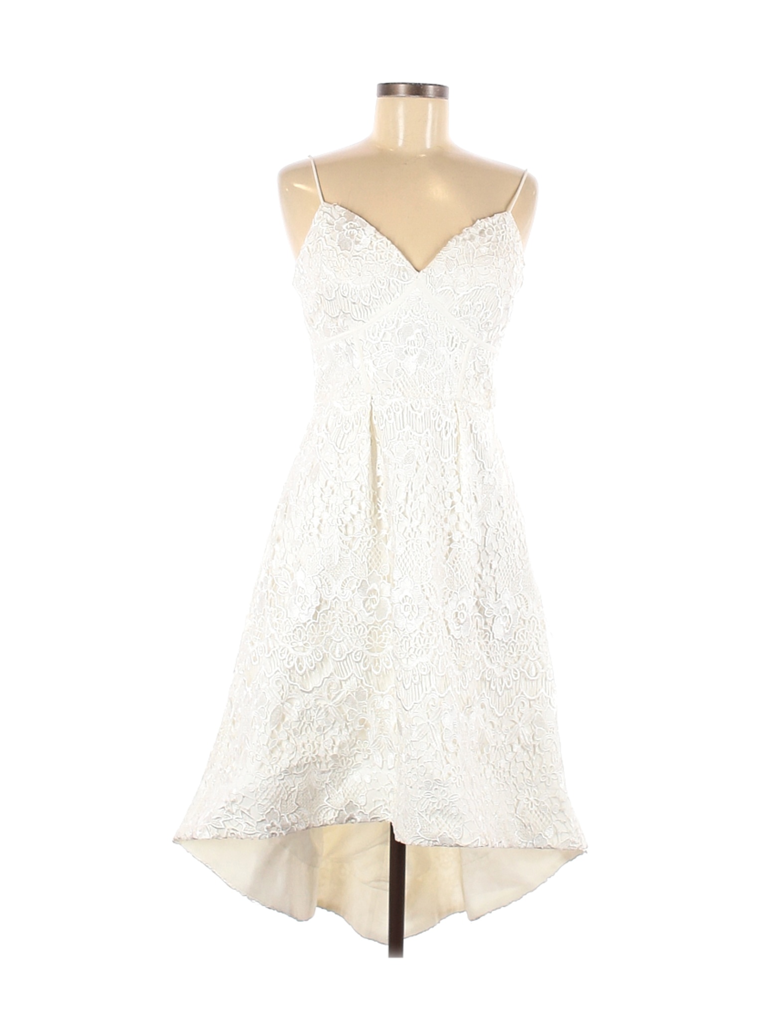 bariano white gown