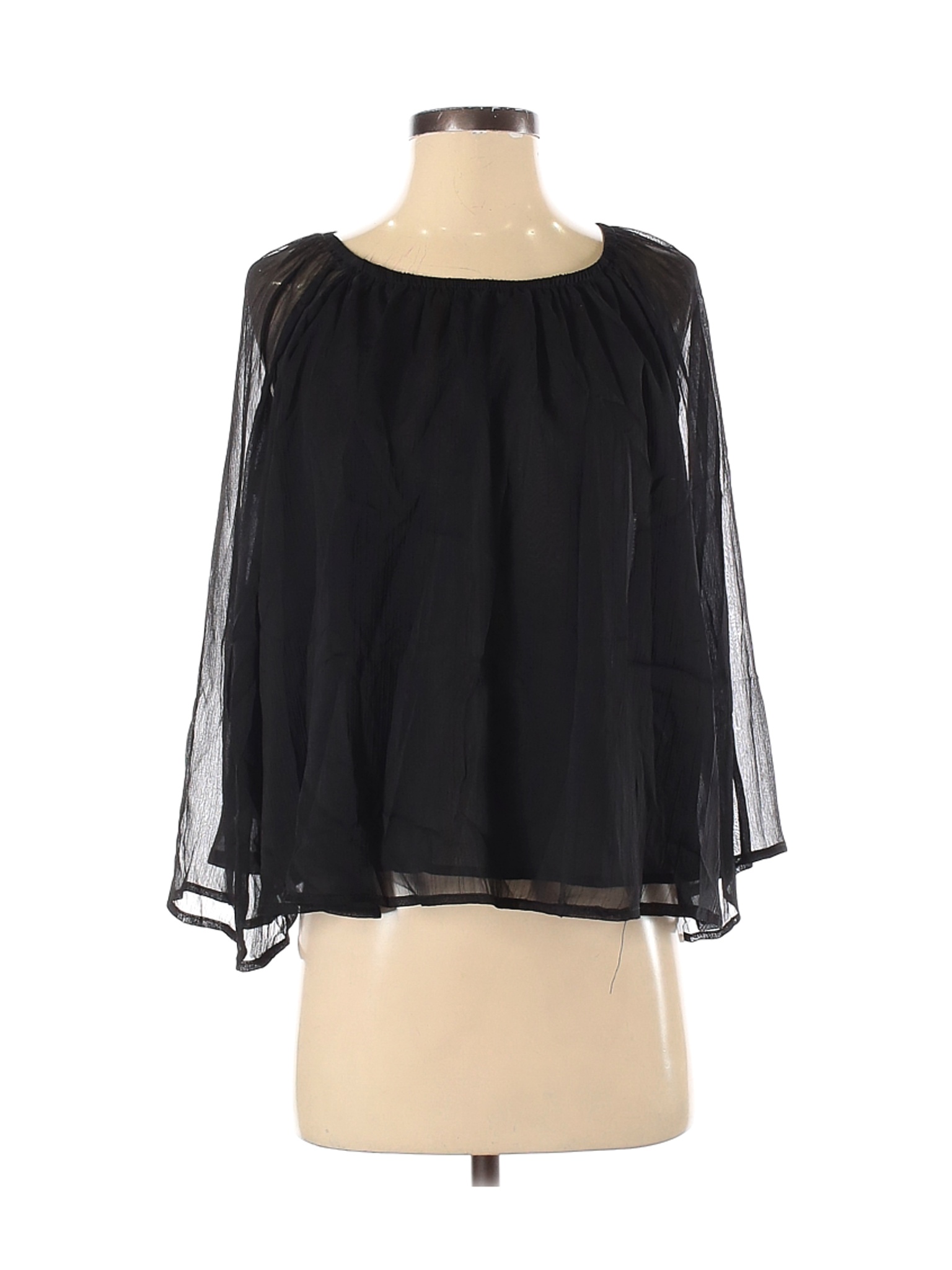 NWT Cotton On Women Black Long Sleeve Blouse S | eBay