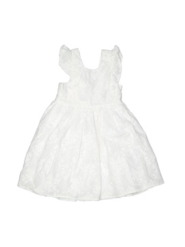 tahari baby white dress