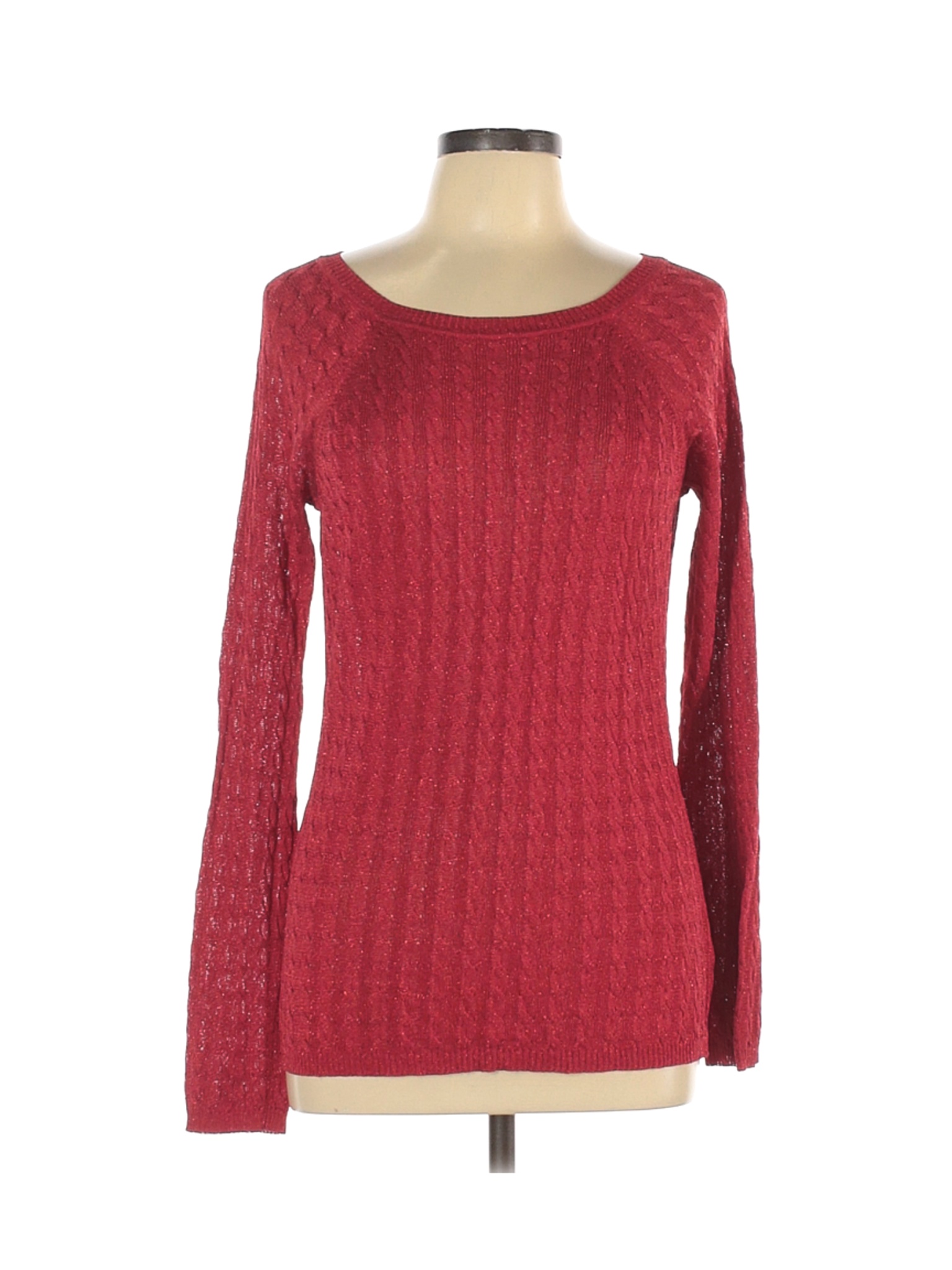 Jones New York Signature Women Red Pullover Sweater L | eBay