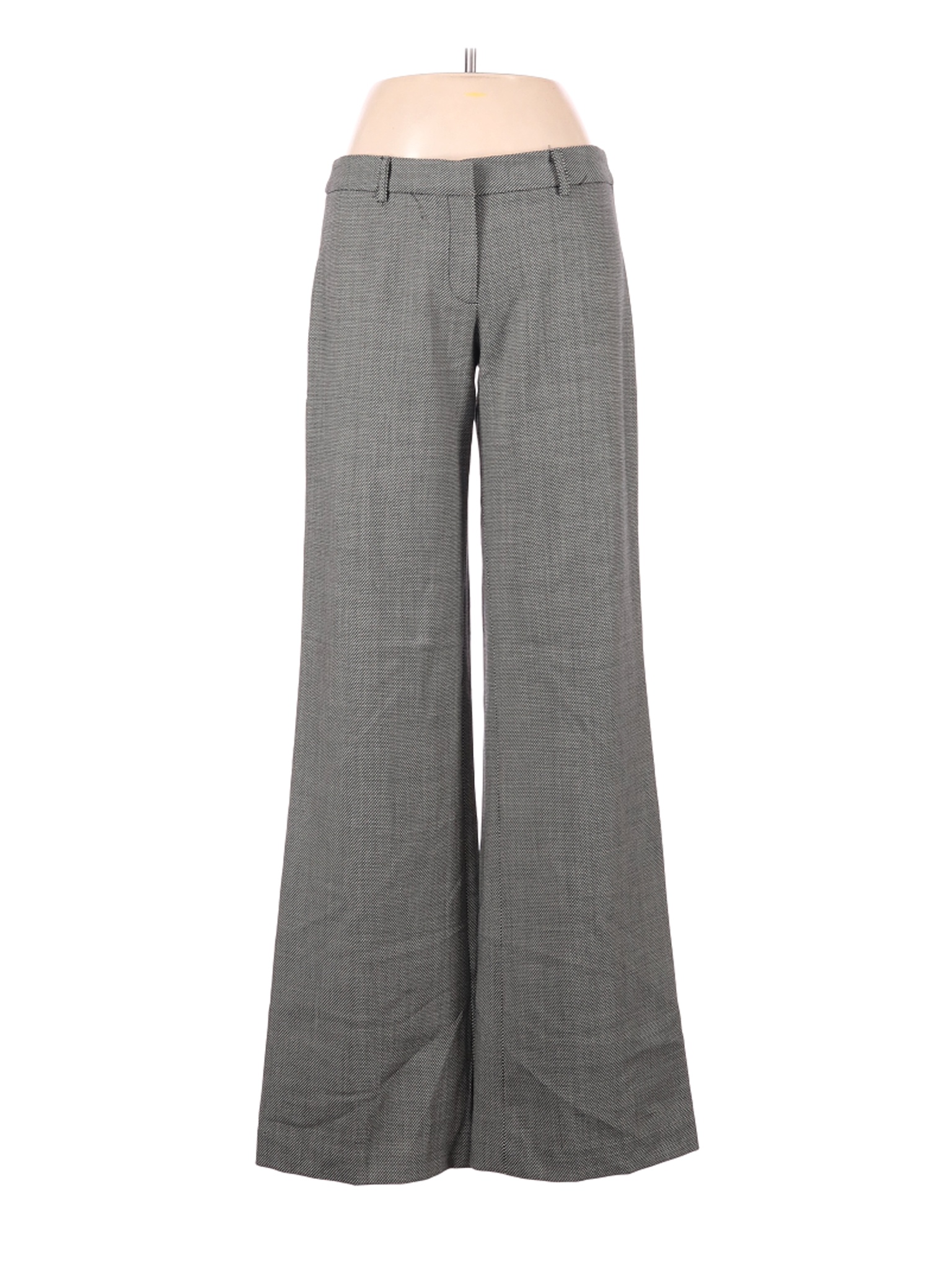 An original MILLY of New York Women Gray Dress Pants 6 | eBay