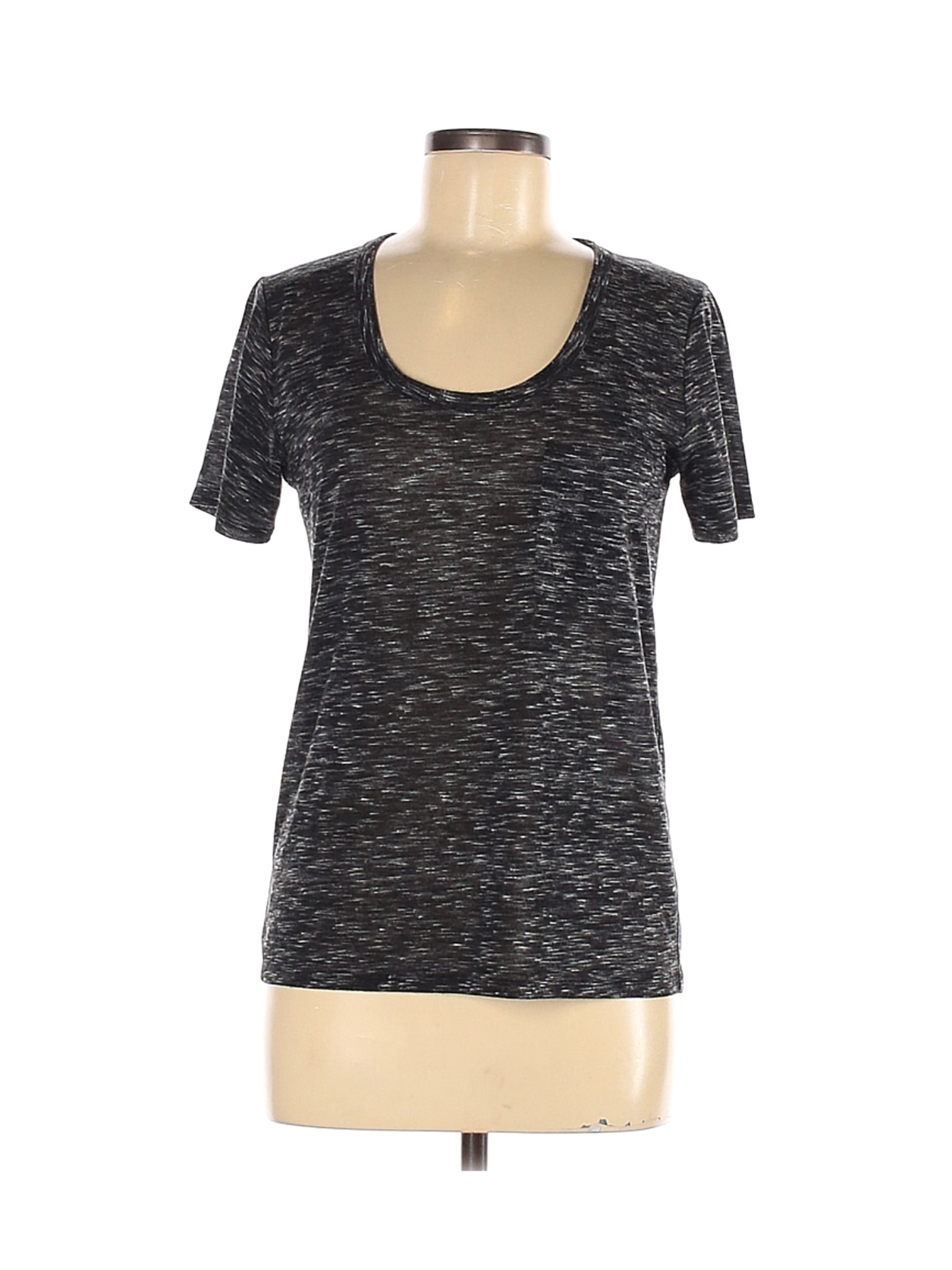 Club Monaco Women Black Short Sleeve T-Shirt M | eBay