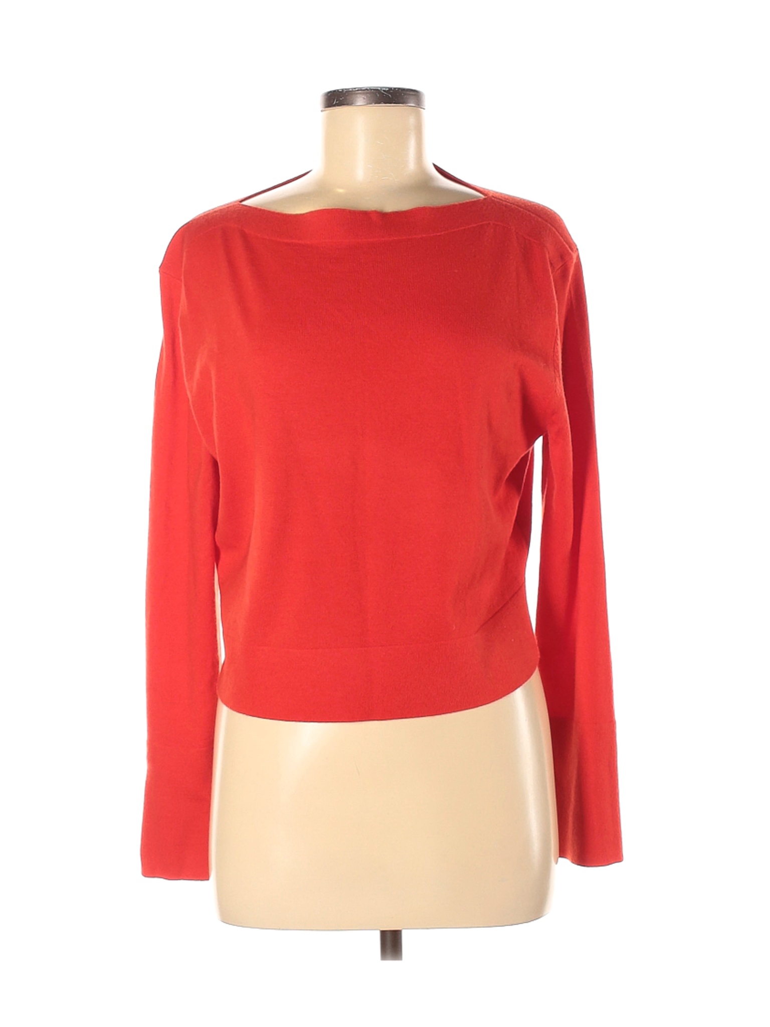 Uniqlo Women Red Pullover Sweater M | eBay